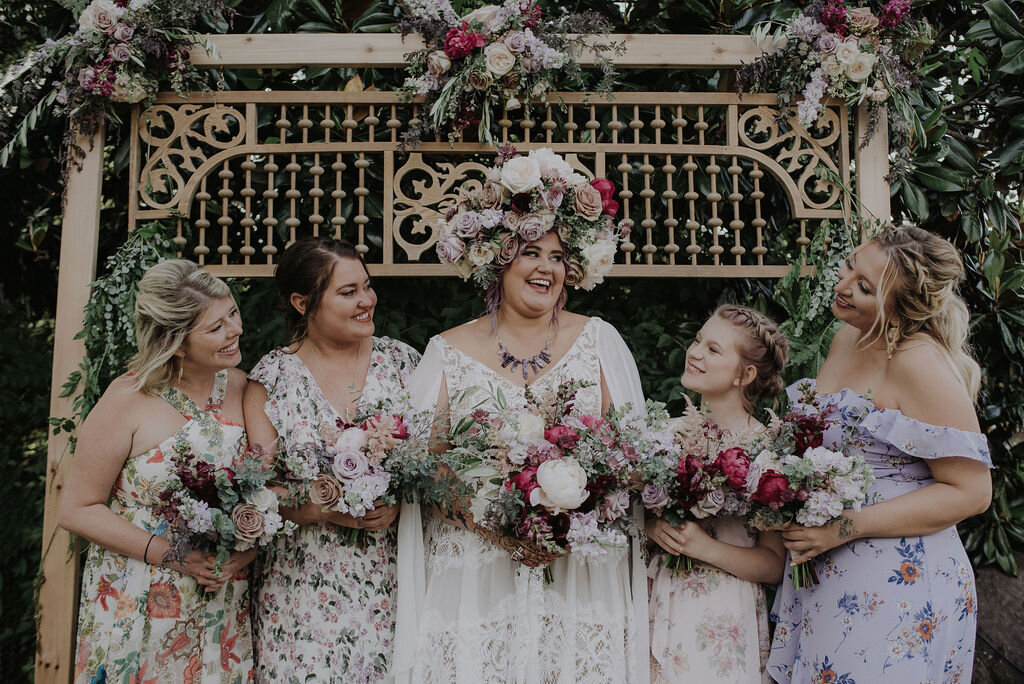 Bride's Flower Crown