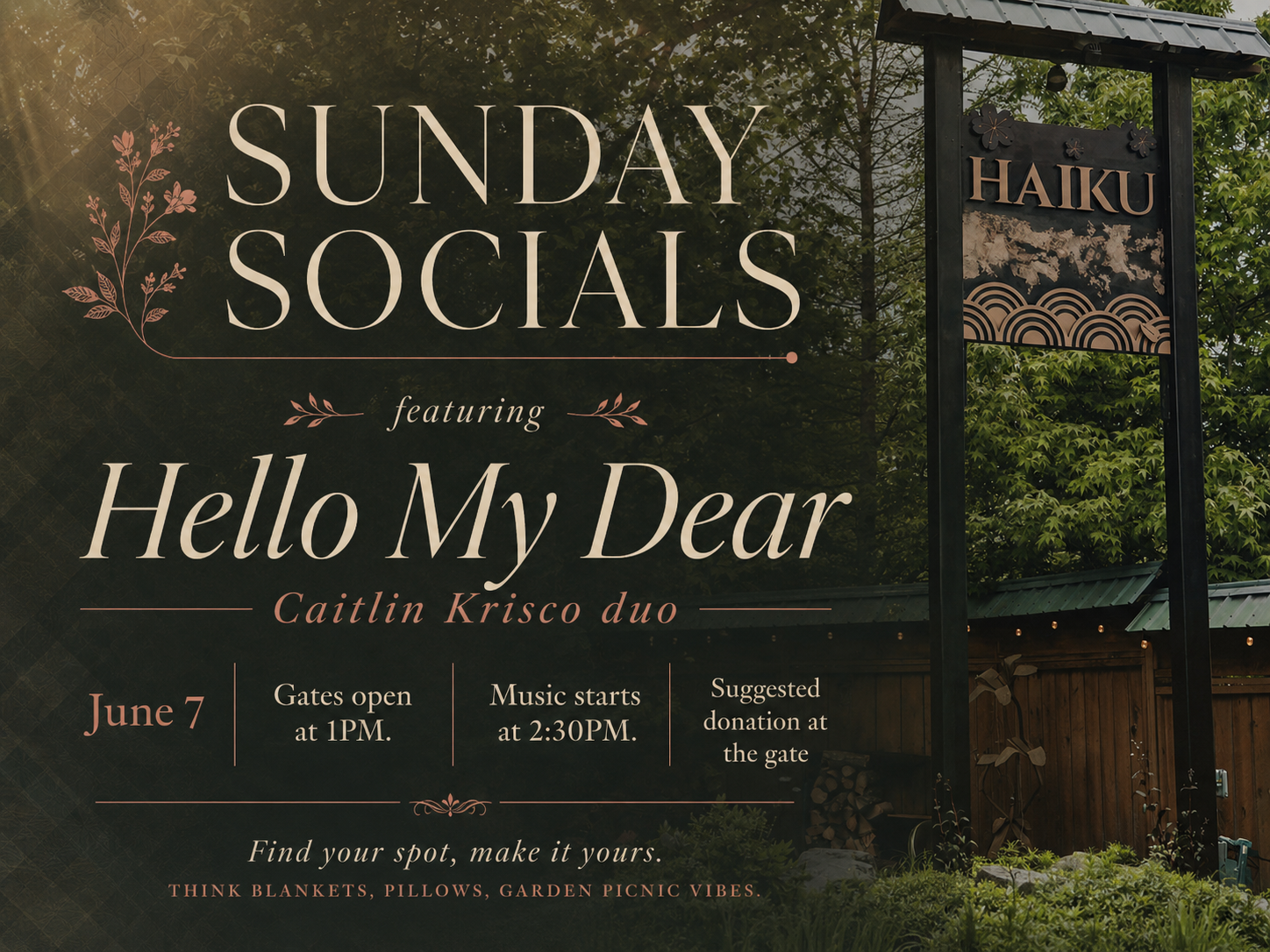 Sunday Socials