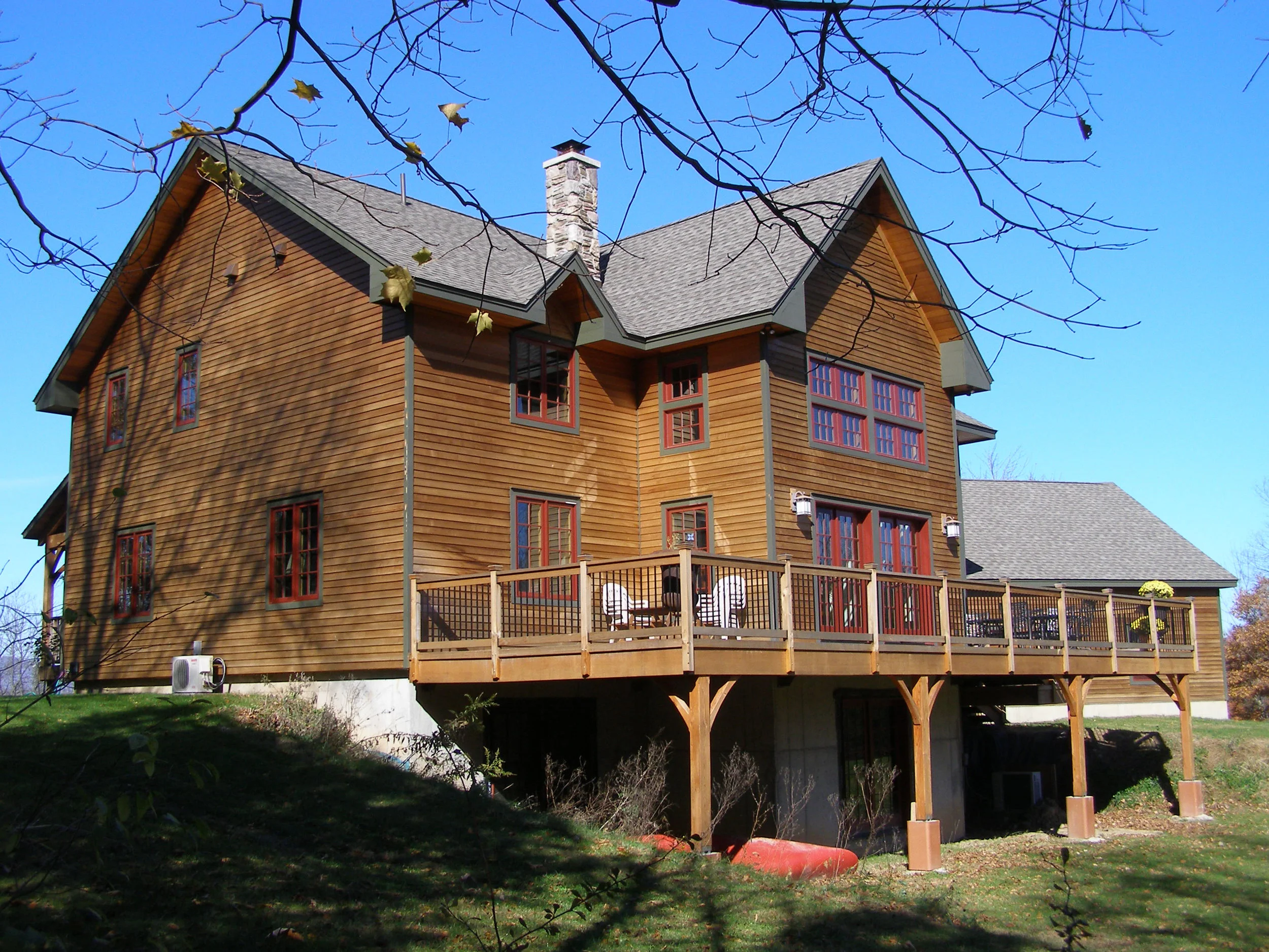 Timber Frame House - Stone Ridge, NY