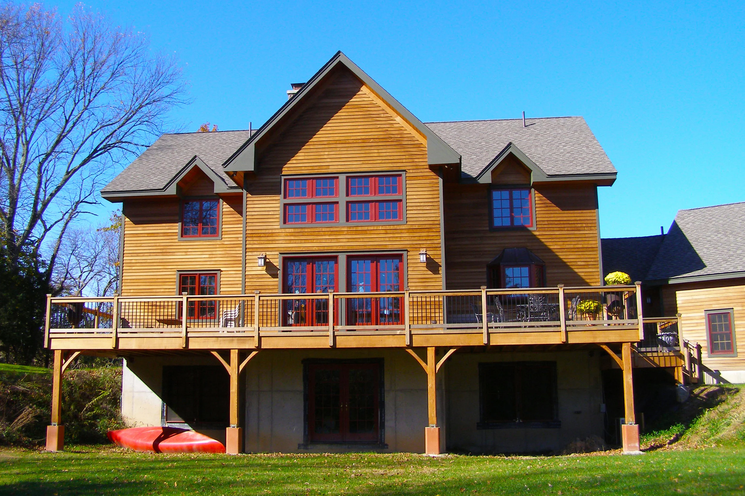 Timber Frame House - Stone Ridge, NY