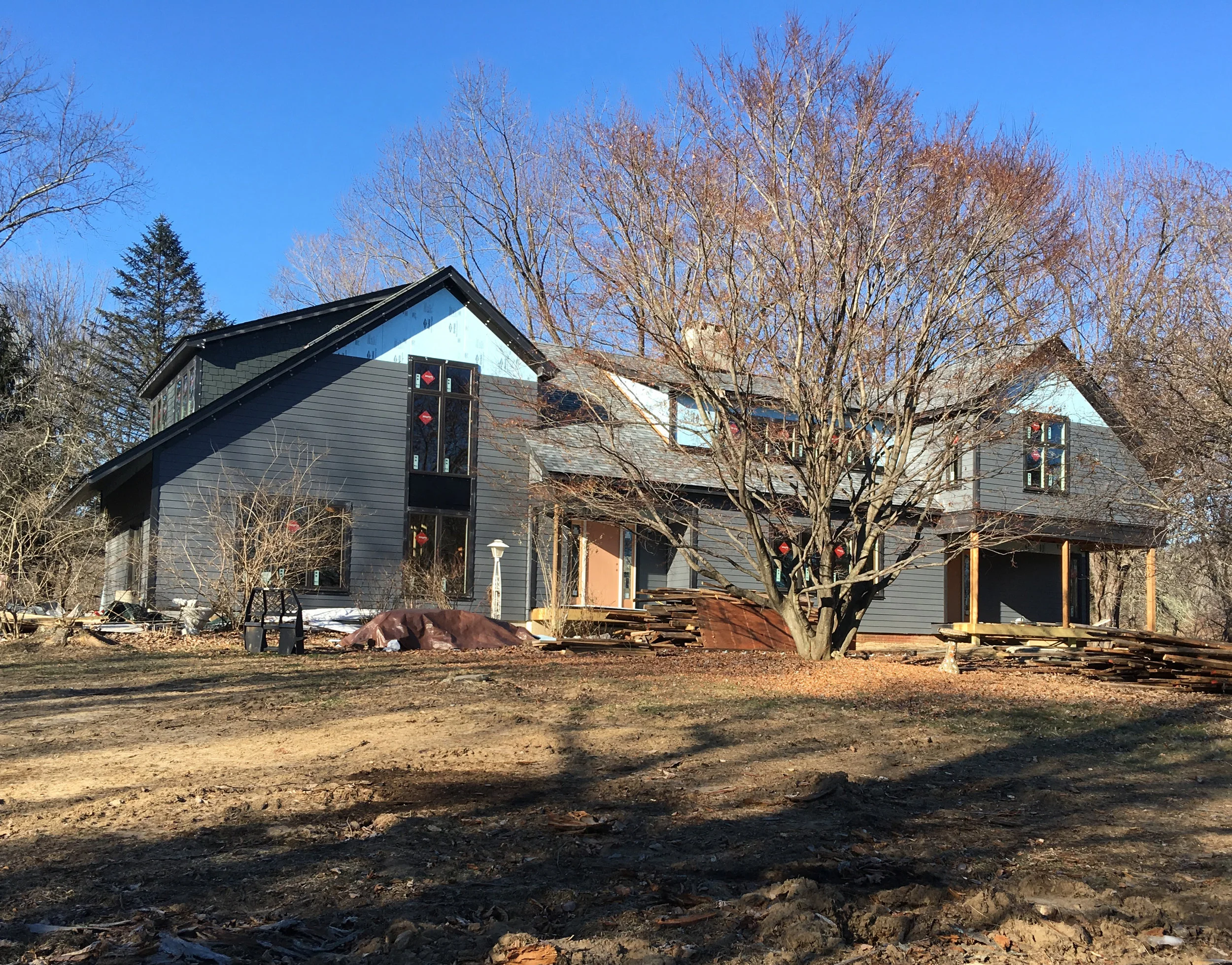 Shingle Style House Rebuild - Stone Ridge, NY