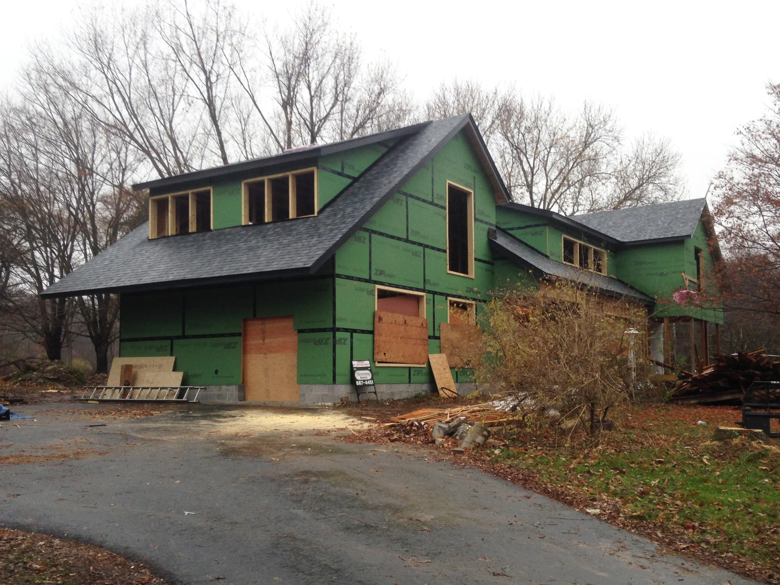 Shingle Style House Rebuild - Stone Ridge, NY
