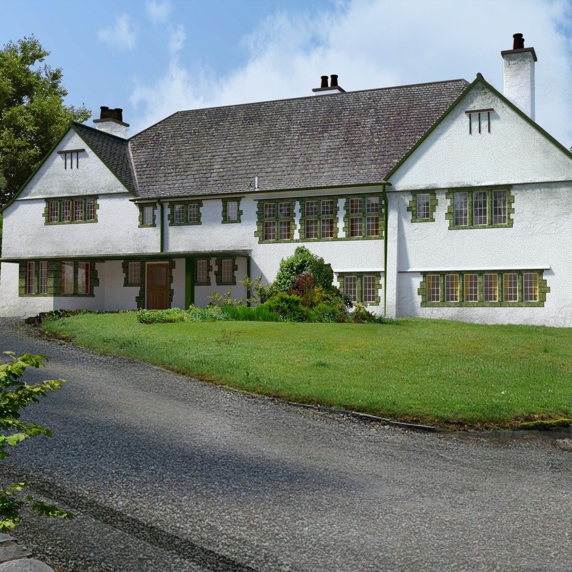 🏡✨ C.F.A. Voysey: Arts &amp; Crafts Pioneer and His Enduring Influence in the Hudson Valley&hellip; Timeless design, enduring influence. From hand-carved heart motifs to nature-inspired wallpapers, C.F.A. Voysey&rsquo;s Arts &amp; Crafts legacy live