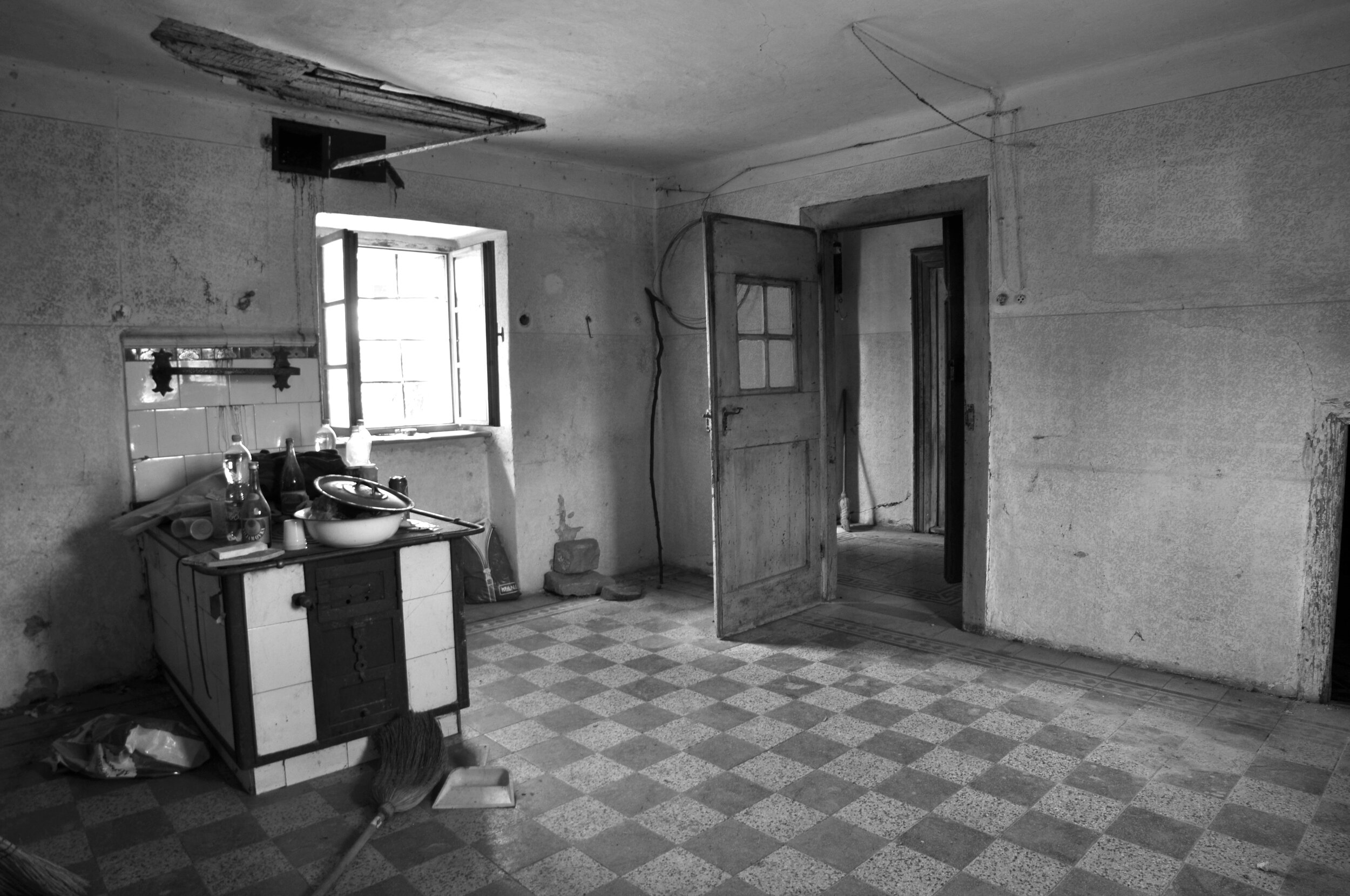 Kitchen before