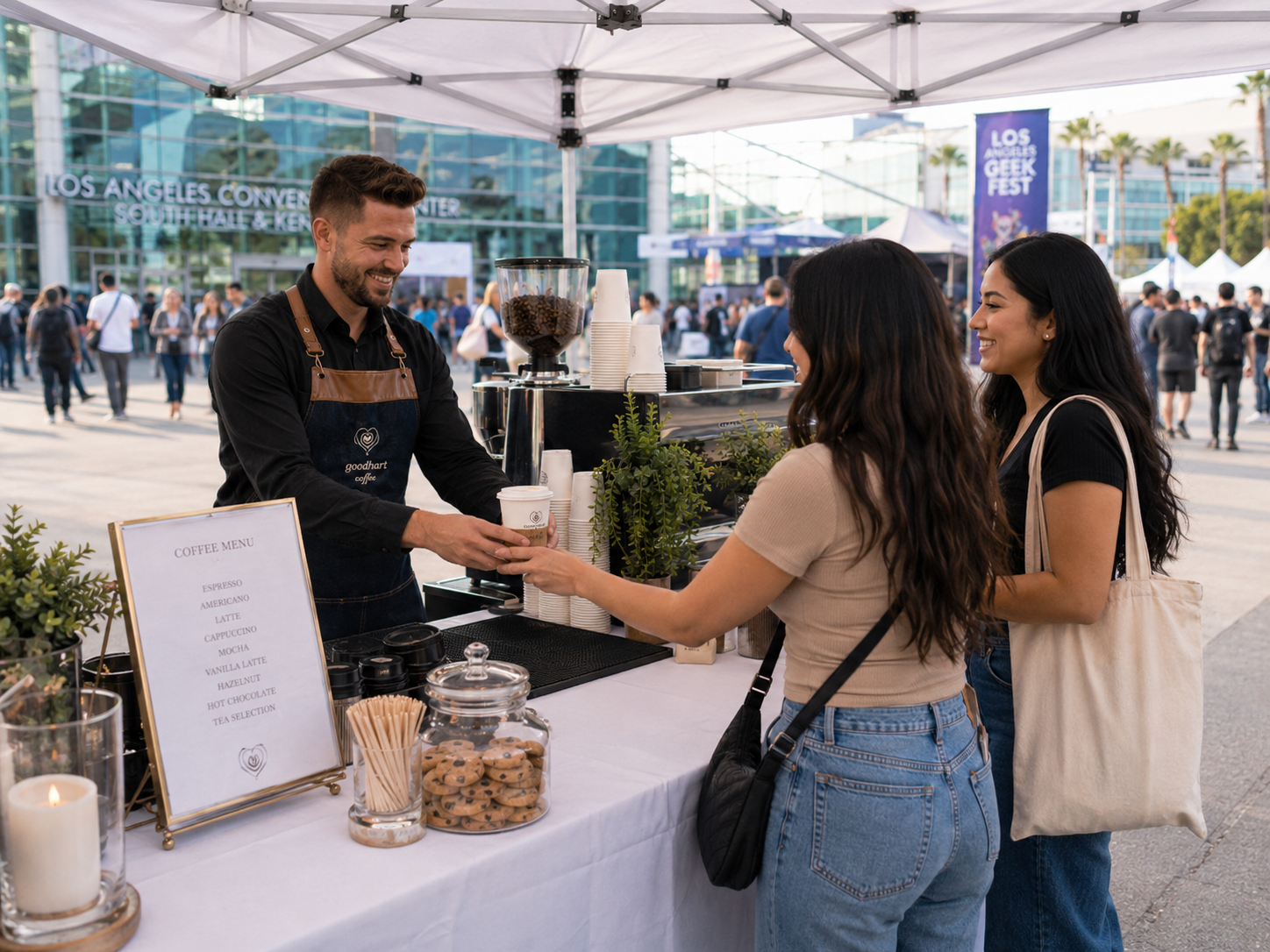 How Much Does Coffee Cart Catering Cost in Los Angeles? 2026 Pricing Guide