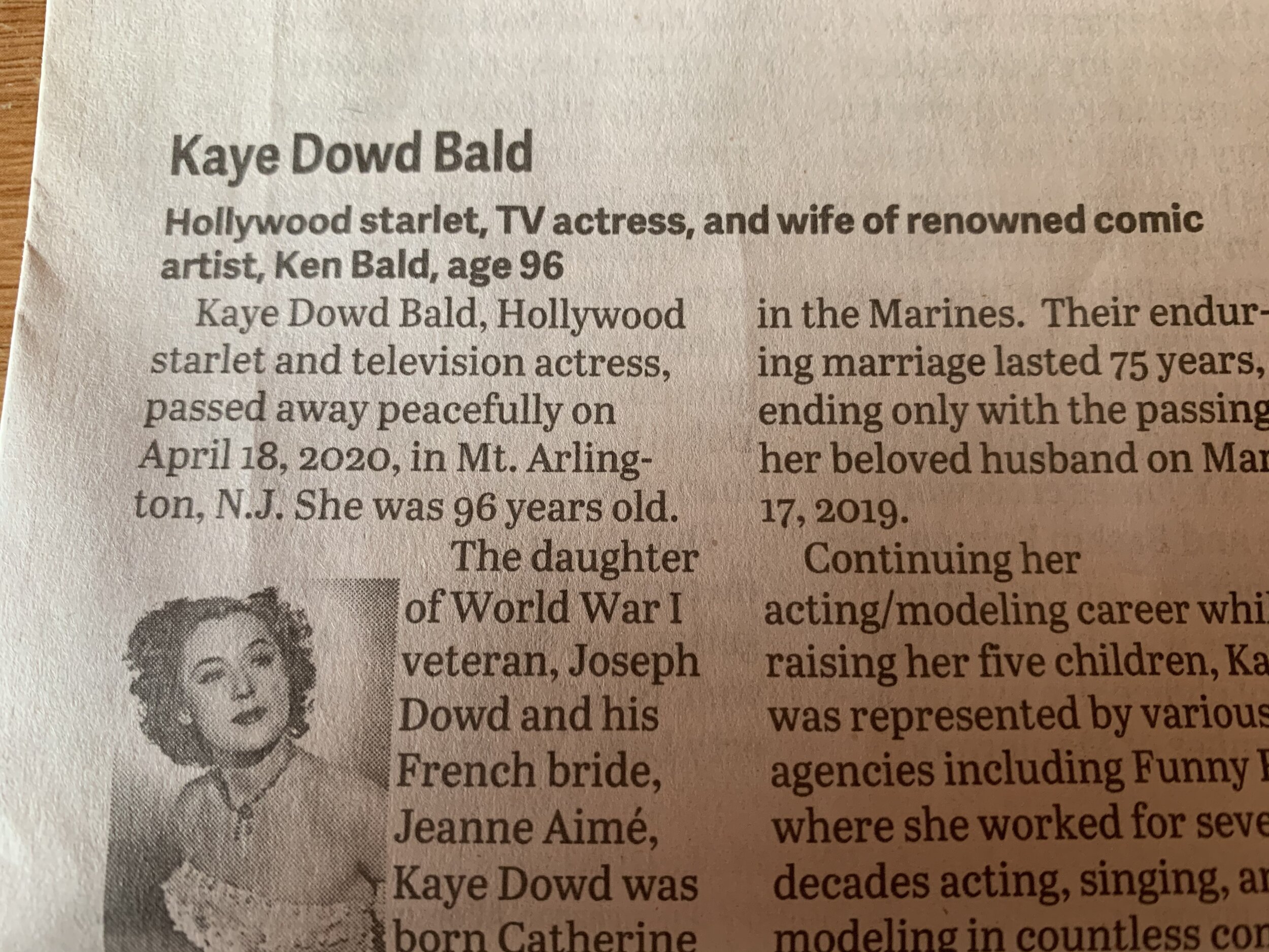 A Hollywood Actress that Lived Quietly in New Jersey