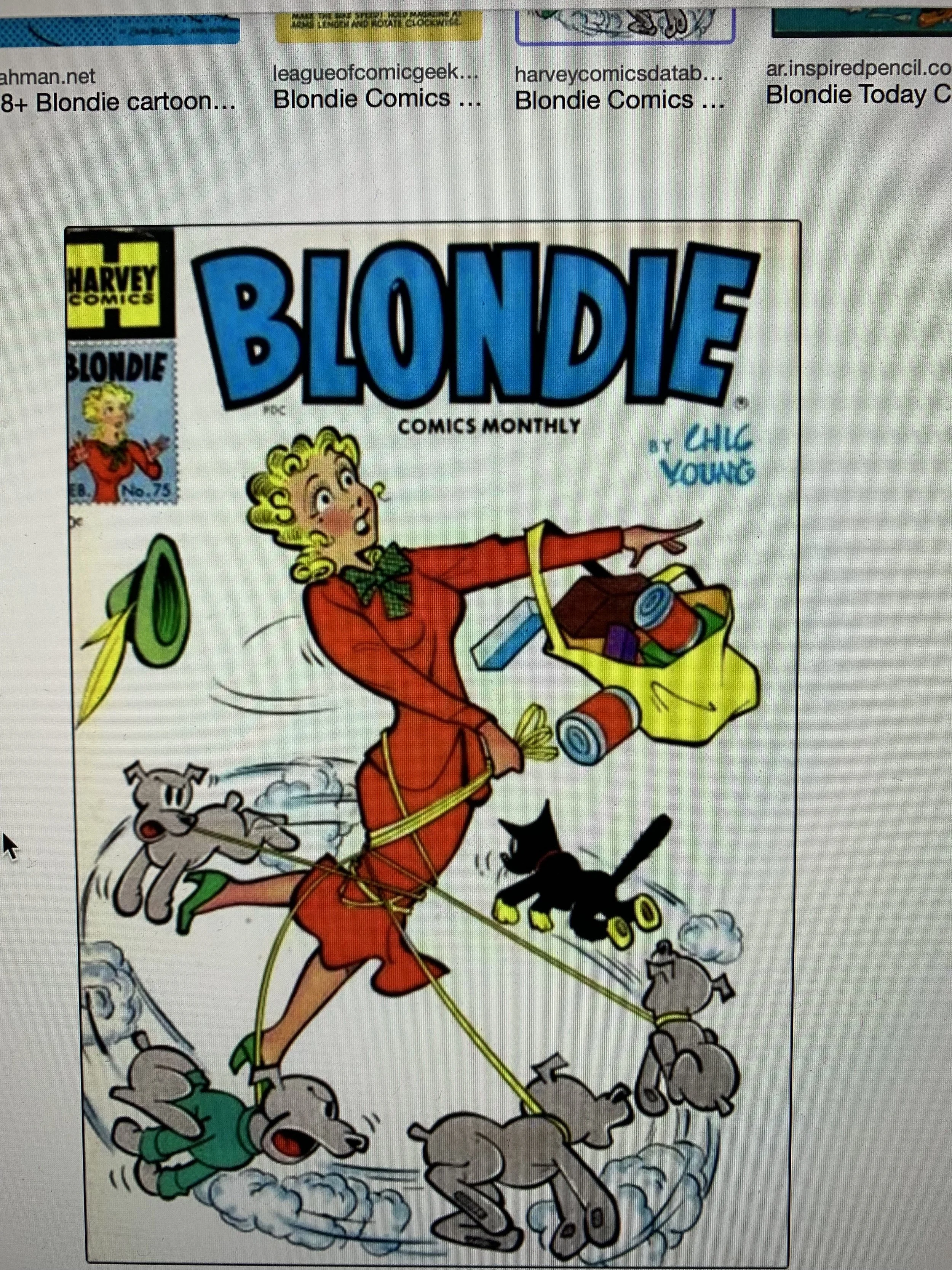 What I learned about Blondie Comics over the summer 