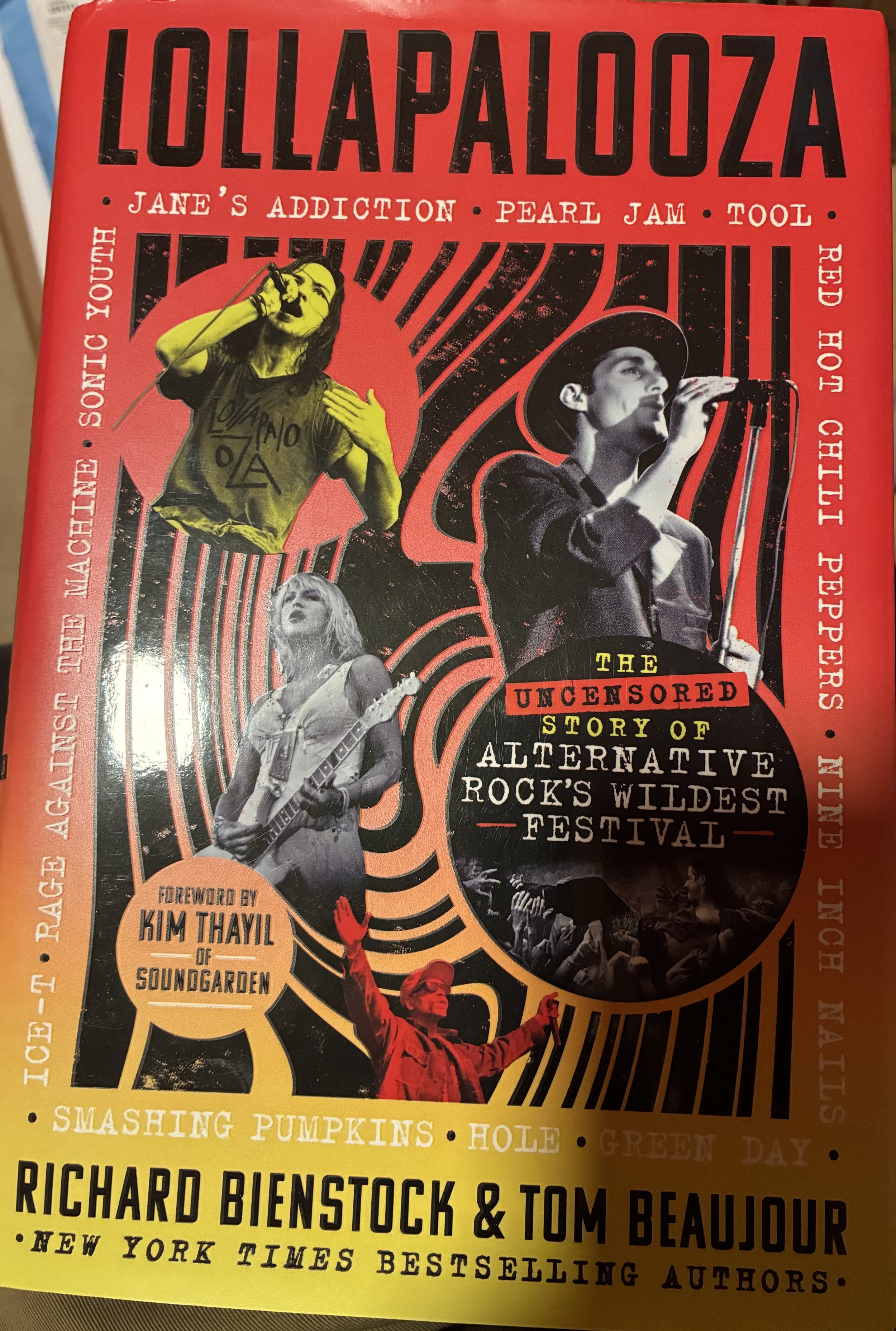 Lollapalooza by Richard Bienstock and Tom Beaujour Memories