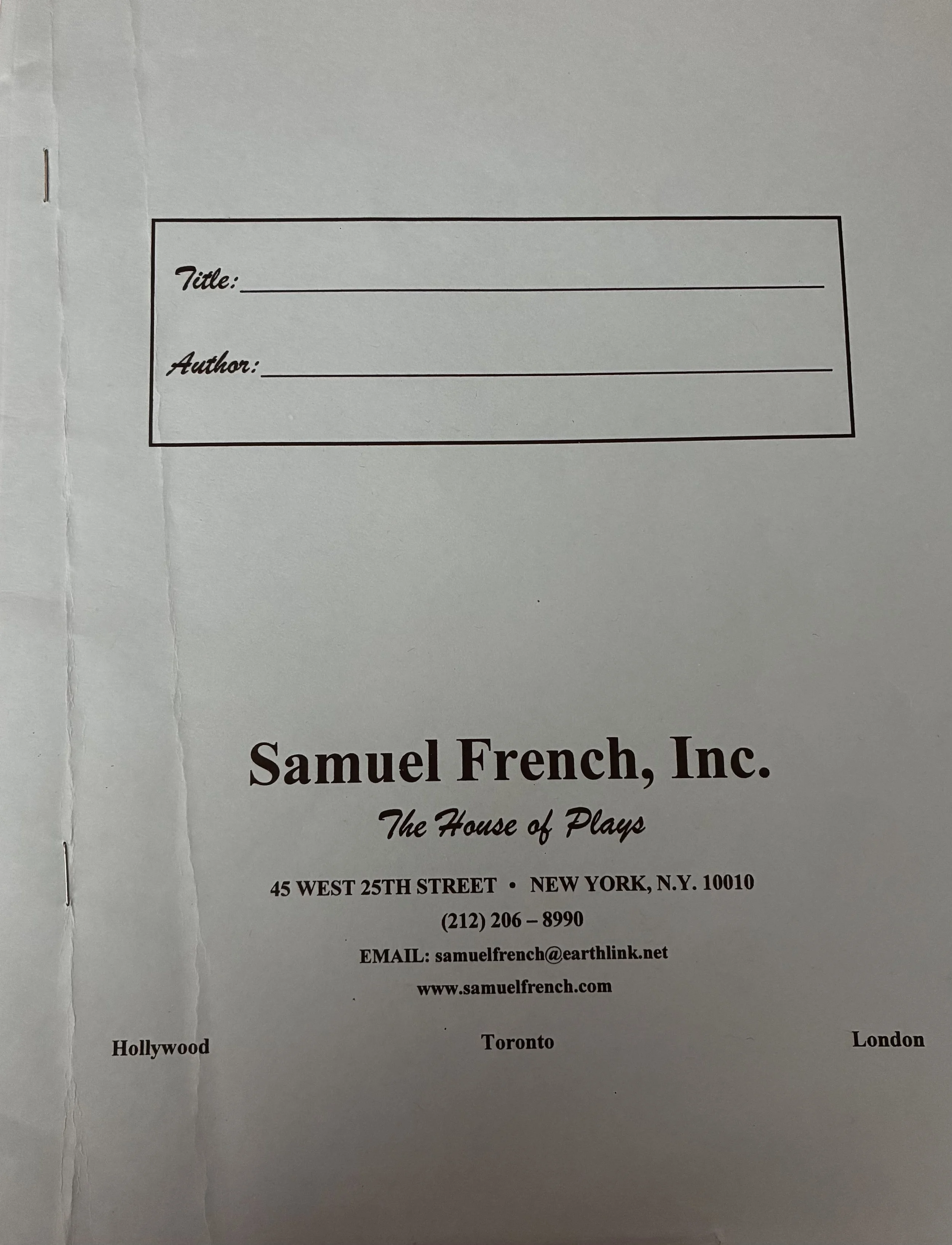 Copyrights for plays