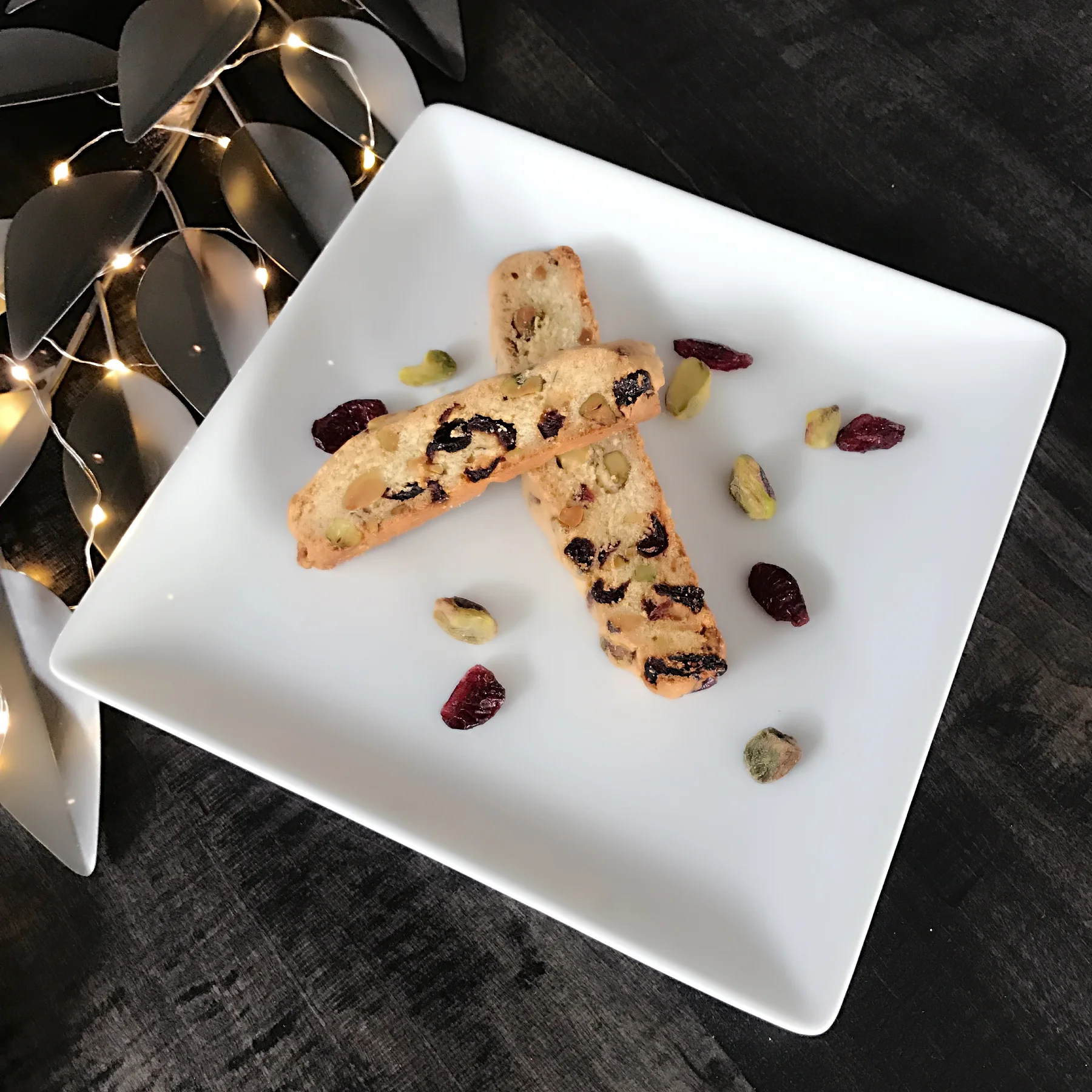 Positively Perfect Pistachio and Cranberry Biscotti 
