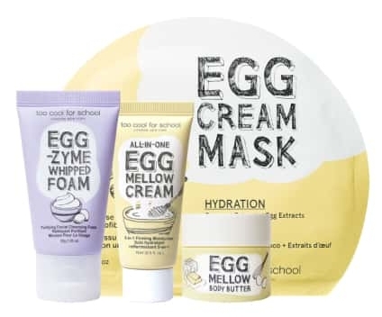 TOO COOL FOR SCHOOL Egg-Ssential Skin Care Mini Set