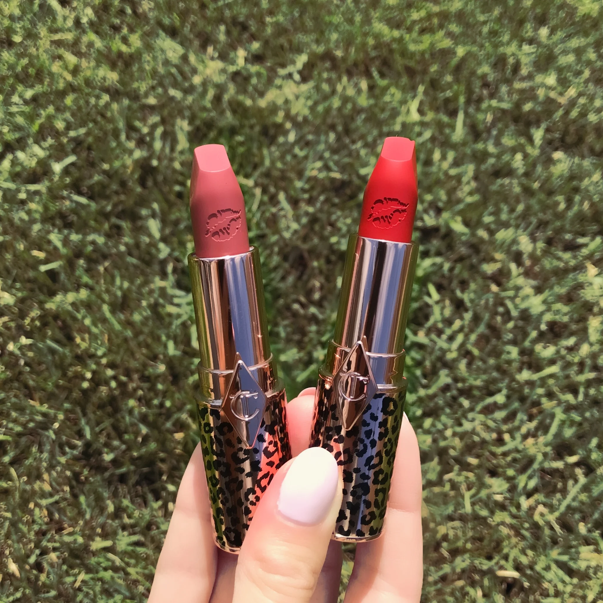 Hot in Here with Charlotte Tilbury Hot Lips 2 Collection in Glowing Jen &amp; Red Hot Susan
