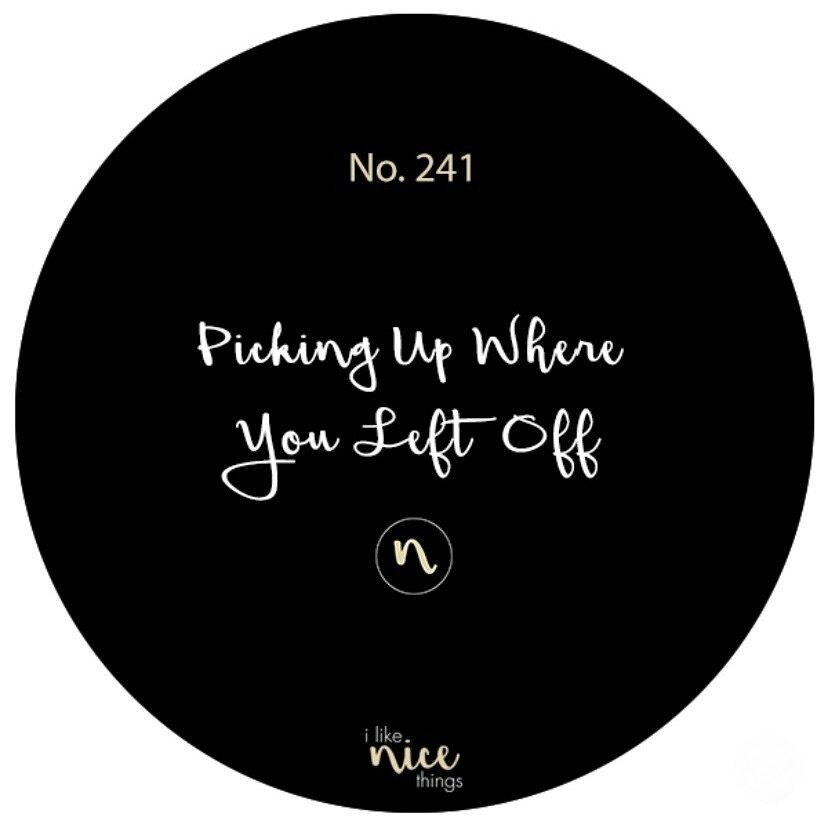 Because even when you haven&rsquo;t seen one another it can be as if no time has passed. So make the plans, show up and enjoy one another. 

#nicethingno241 #pickingupwhereyouleftoff #ilnicethings #beautybloggerca #canadianbloggergals