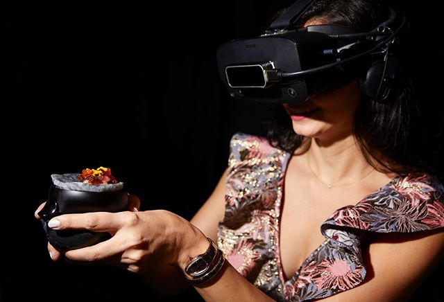 virtual reality dining at the james beard foundation @beardfoundation @a_radical_hypothesis @addanyc @rahinyc @traveleen_gurl