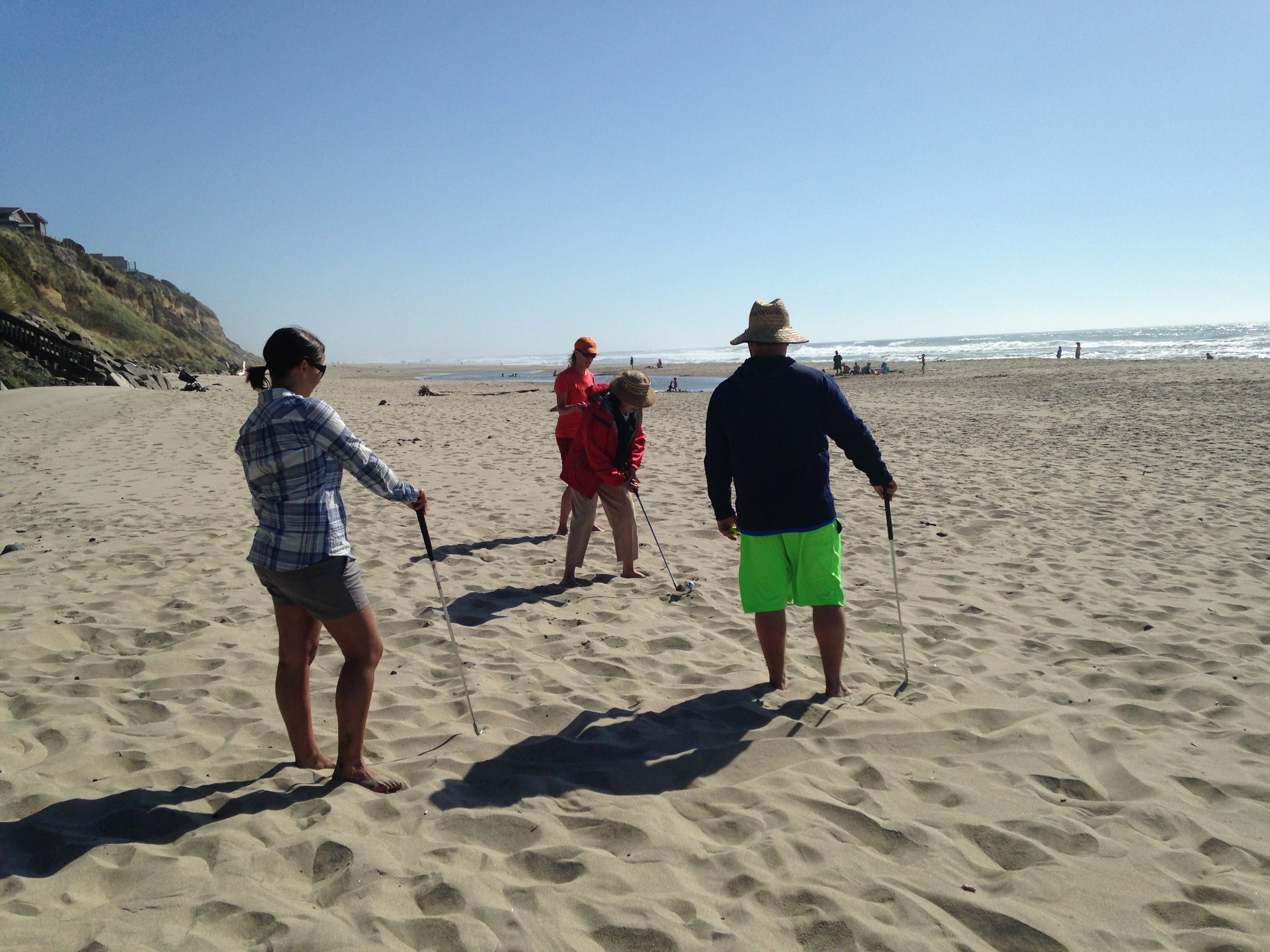  Beach golf - always fun for everyone.&nbsp;    