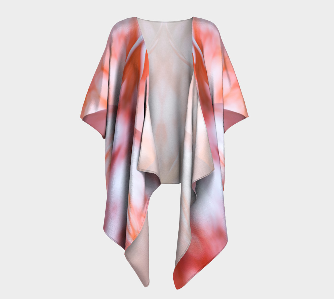 A picture of Aphrodite's Spring's Desire Kimono, Women's activewear sets, Embodywear Fashions, Artist Kathy Beal, Santa Fe, NM USA