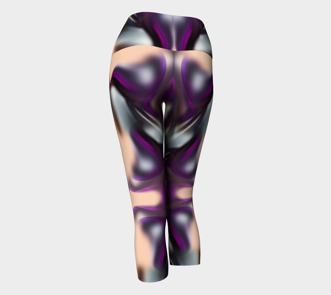 A Picture of The Aditi Yoga Capris, Women's Activewear Sets, Embodywear Fashion USA