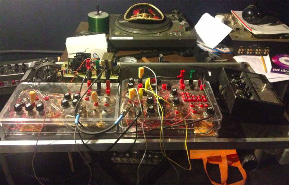  Custom built synthesizer    