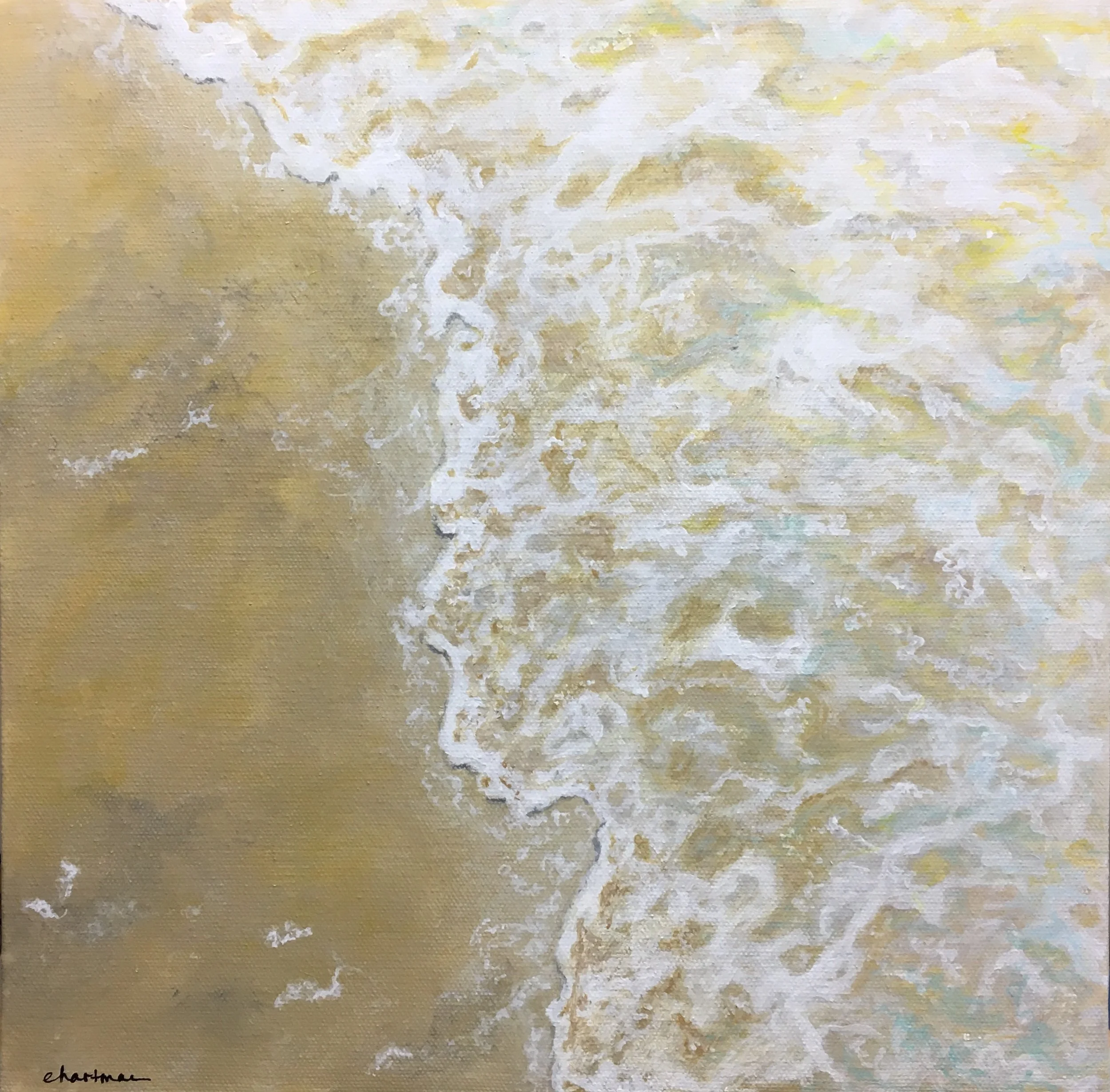 "I've Still Got Sand in My Shoes"  12x12"