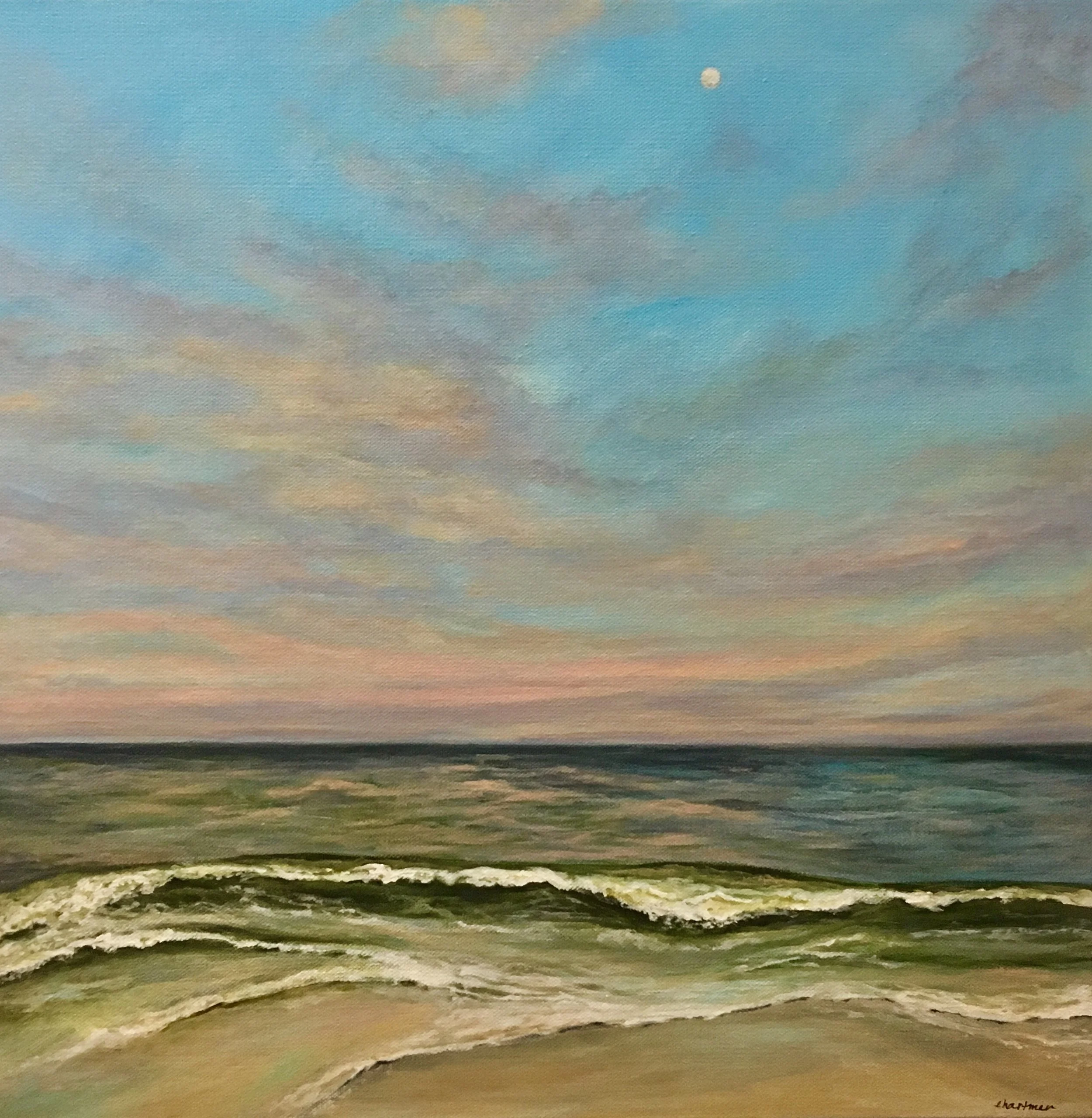 "Fly Me to the Moon"  18x18"