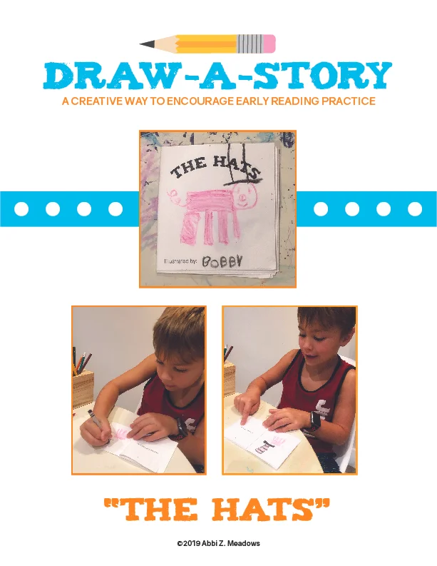 Draw-a-Story Early Reader Mini Books: "The Hats"