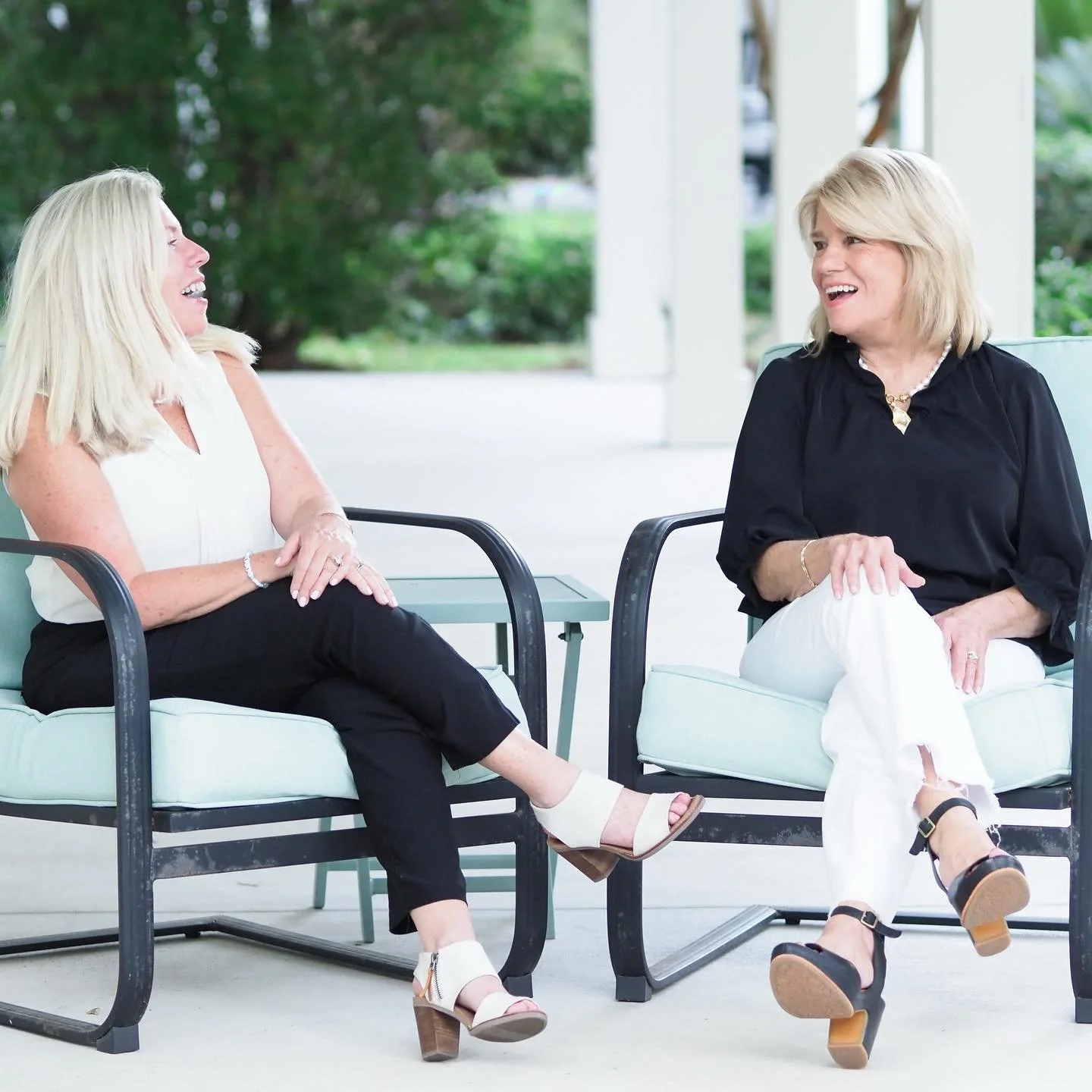 These beautiful ladies are taking over the SC coast together! All my Pawleys/Georgetown people, if you&rsquo;re in need of a fabulous real estate agent please contact Darissa Thompson &amp; Mary Jane Barnett 🐚✨Cheers &amp; congrats on your new ventu