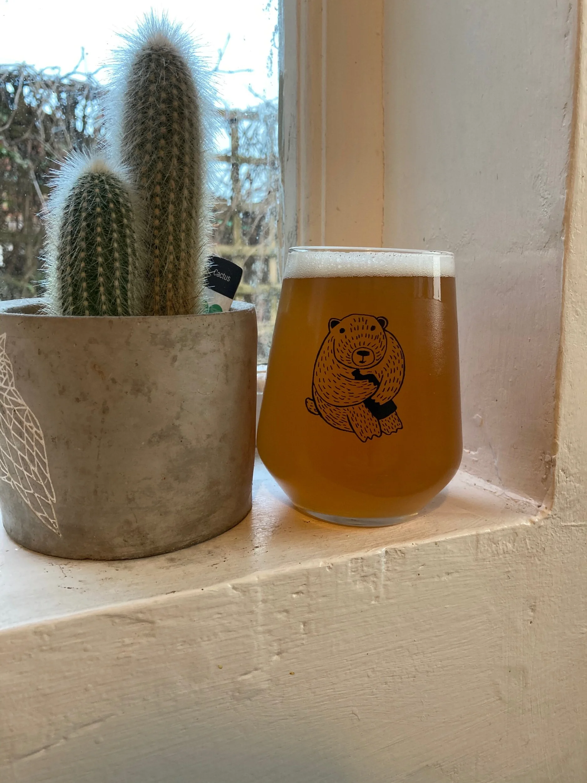 bear cub window sill