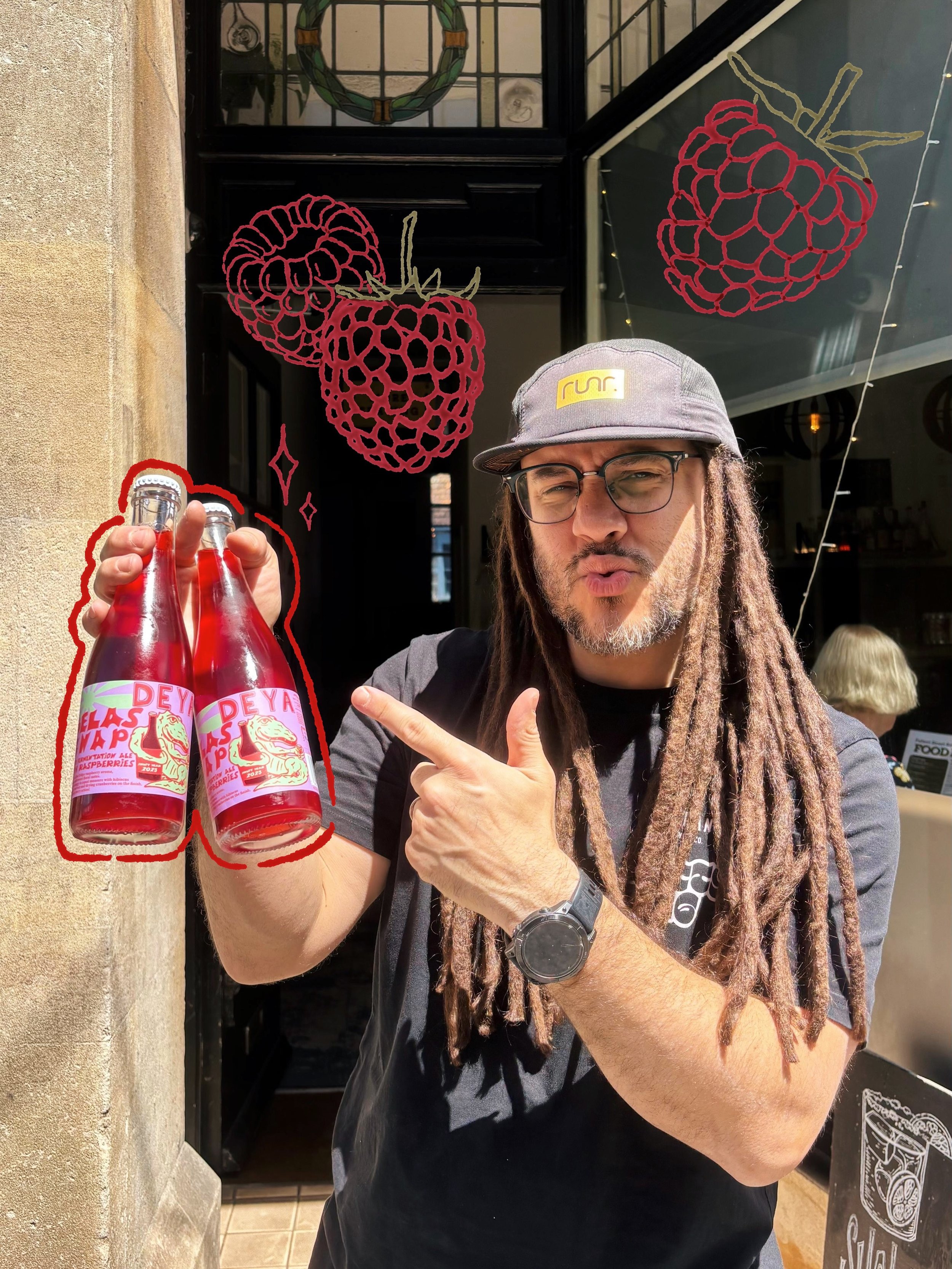 NATHAN&rsquo;S BEER OF THE WEEK 
Named after one of the hills overlooking Cheltenham, &lsquo;Belas Knap&rsquo; is @deyabrewery at their most adventurous. This mixed fermentation beer is packed with raspberries, balancing vibrant fruit character with 