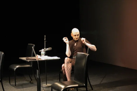J. P. Ann Giera performs "Blanche on a Winter's Eve"