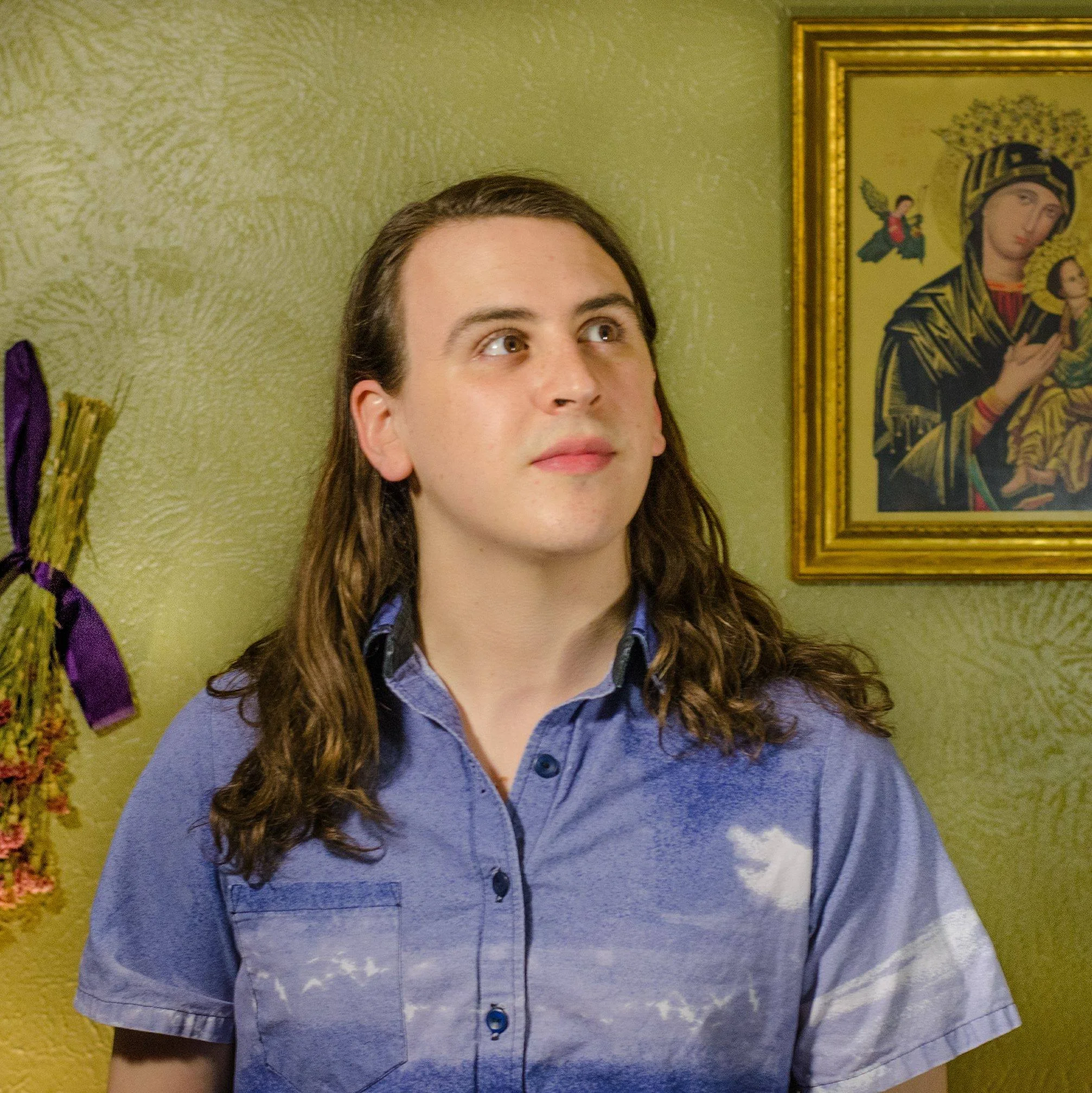 Adam S. Mahout is an undergraduate at University of North Texas studying English Literature and Jazz Performance. Their poems have been published in The Dentonite , North Texas Review and Spiderweb Salon . "Gender as a Bone" is an ekphrasis based on Otis Dozier's Sketchbook, specifically on the parallax of two silhouettes, sketched twice (one above - the other below), of a mosque seen at different perspectives and at different times of day. It will be a part of the forthcoming Dallas Museum of Art exhibition on "Gender & Identity" curated by Spiderweb Salon .