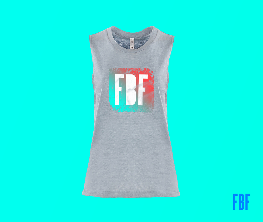 Download Fbf Graident Denim Grunge Muscle Tank Flawless Boxing Fitness