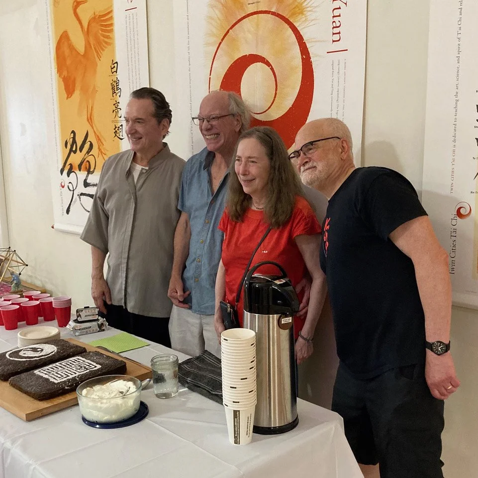 Sifu Paul, former student Woody Wolston, Woody's wife Rose, and Todd Nesser