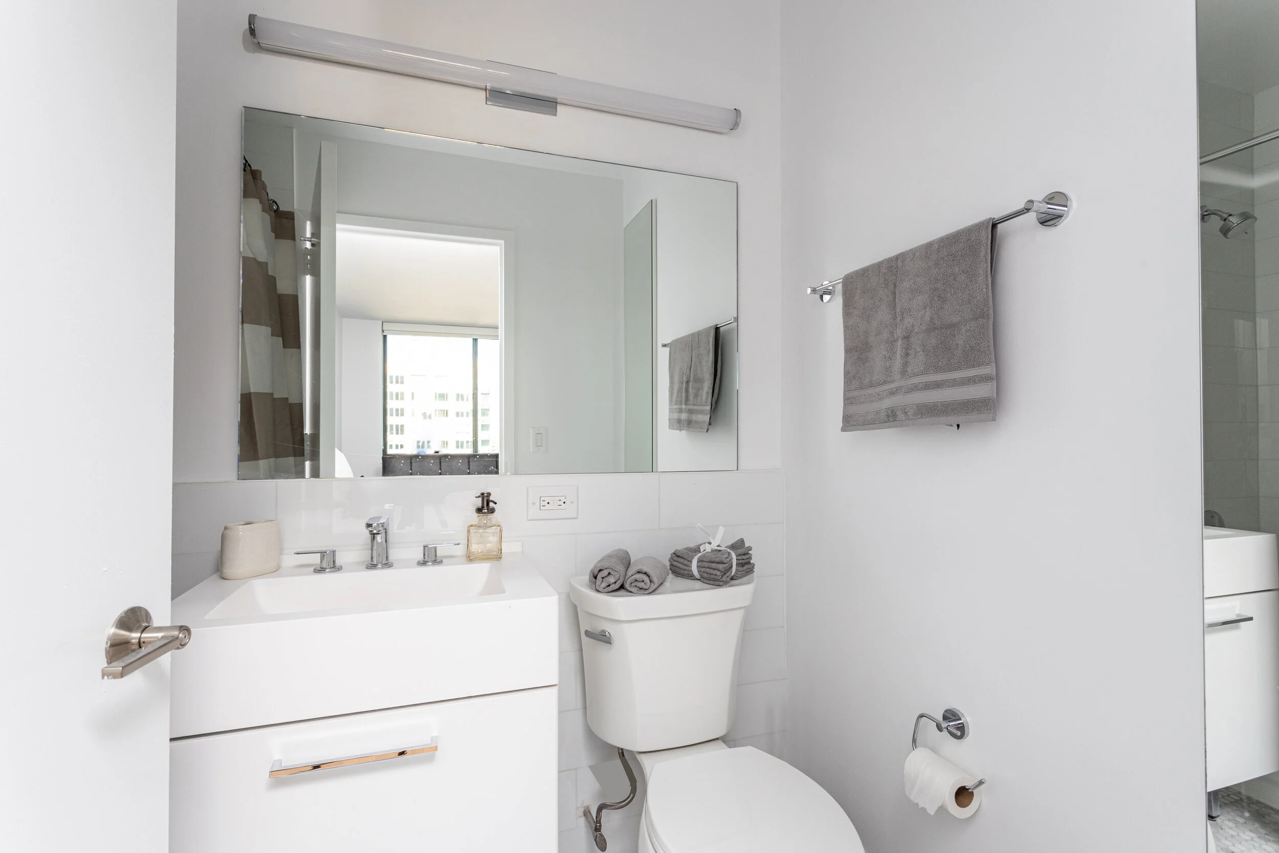 Modern NYC Apartment Bathroom