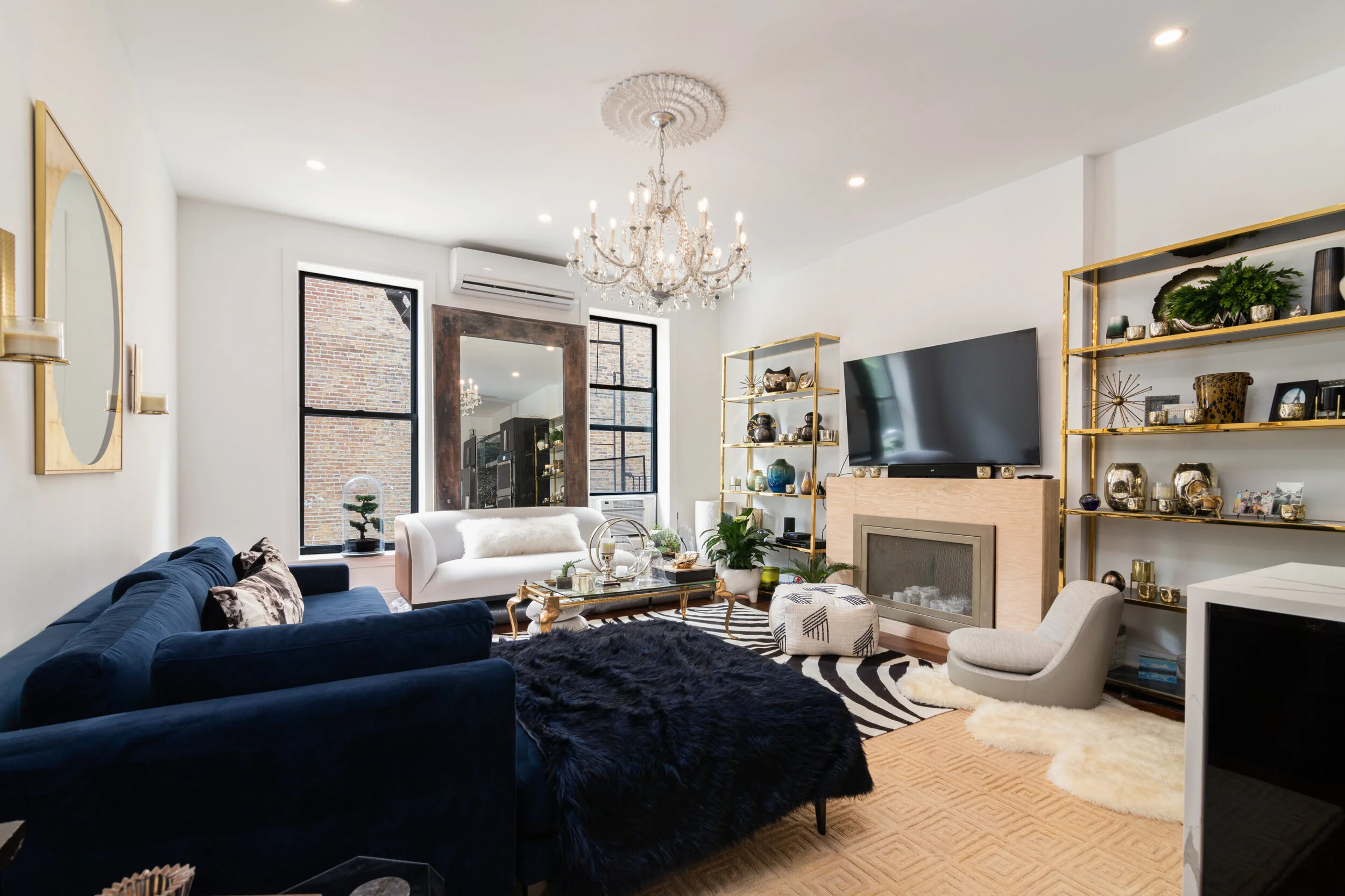 Modern NYC Apartment Living Area