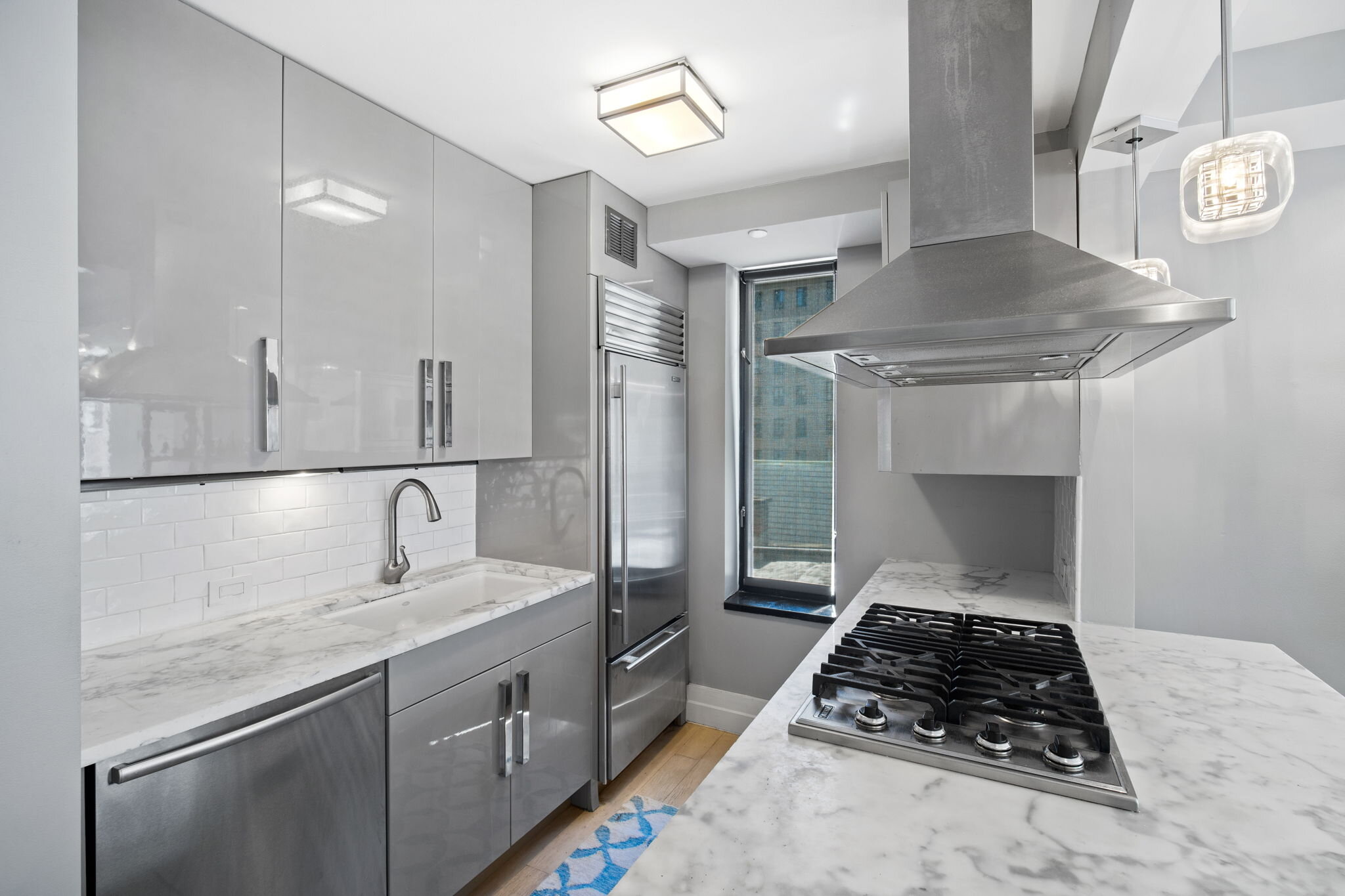 NYC Apartment Interior Modern Kitchen