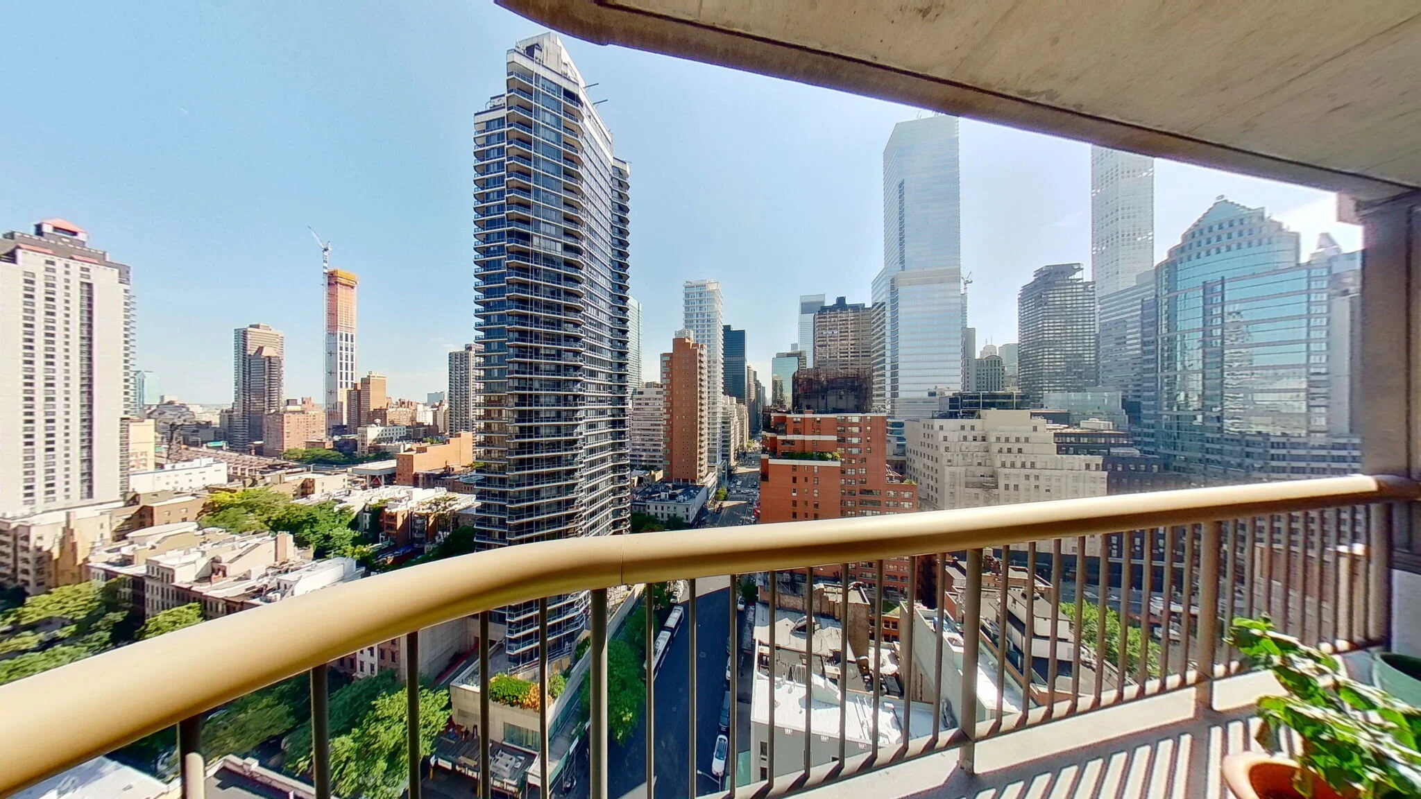 NYC Apartment Balcony City View
