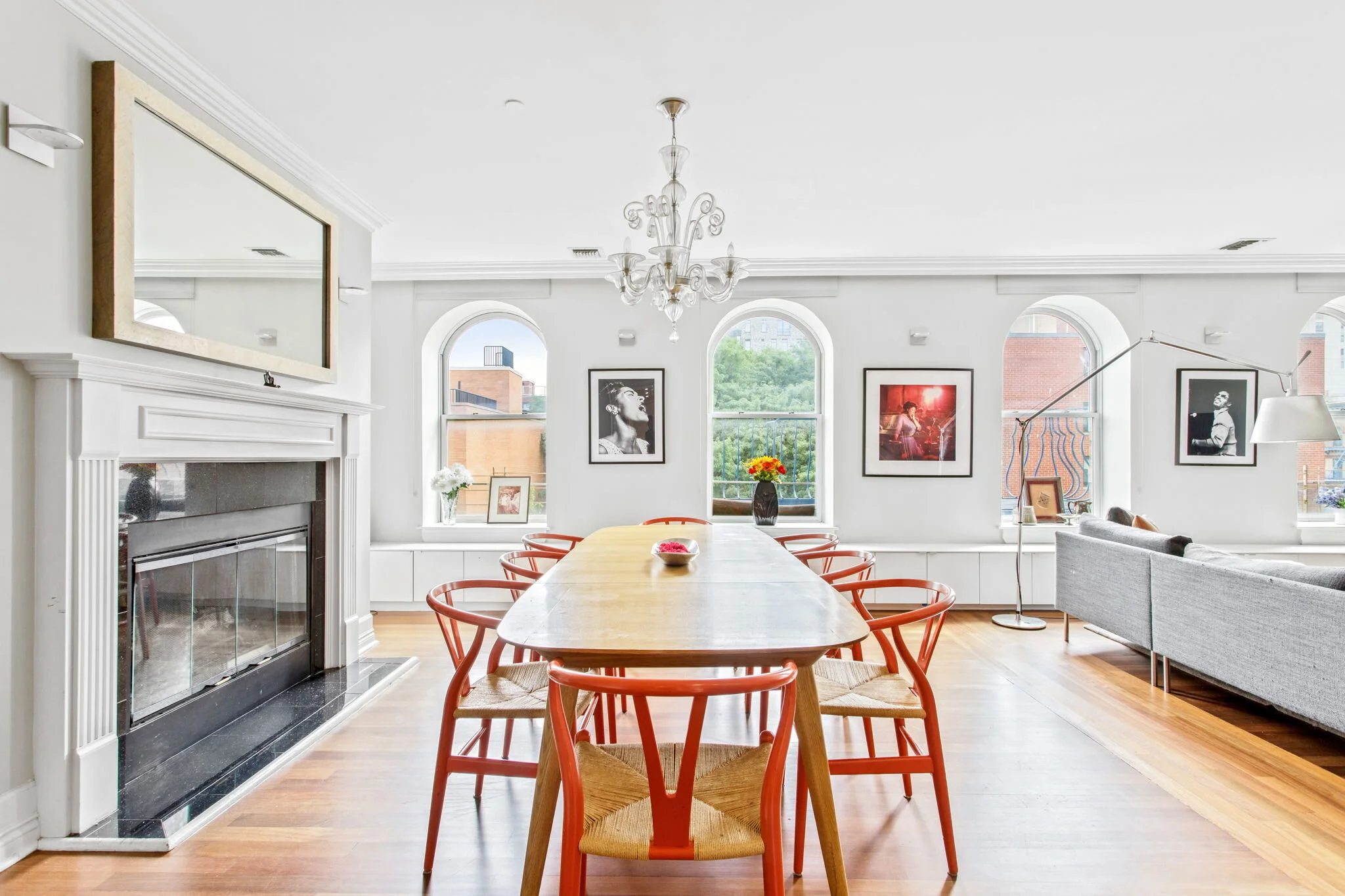 NYC Apartment Interior Dining Area