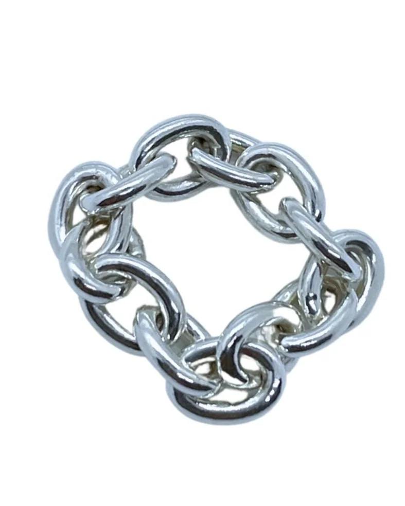Oval Link Chain Ring