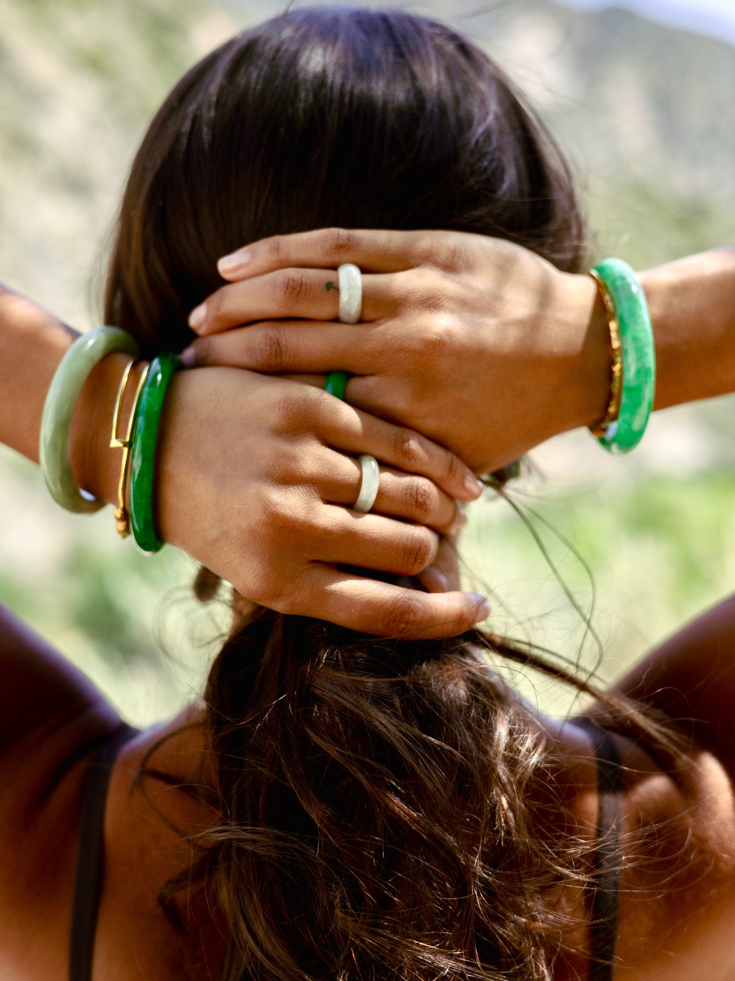 Grounded in Jade Jewelry✨🌿

A color story that protects, guides, and grounds your energy. If green is your color, these pieces are calling your name. Jewelry to protect and be worn with intention.

#divineindividual #jadejewelry #jadering #jadebangl