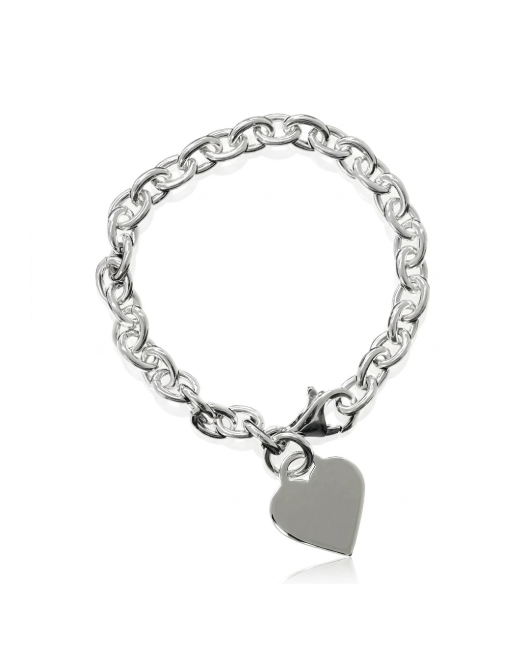 Silver Heart Bracelet