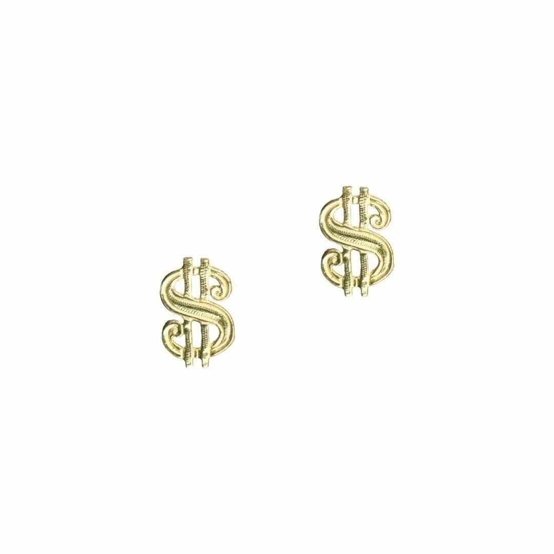 Dollar Sign Studs