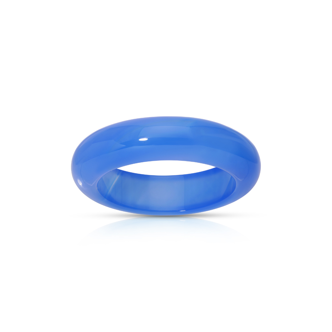Blue Agate Ring
