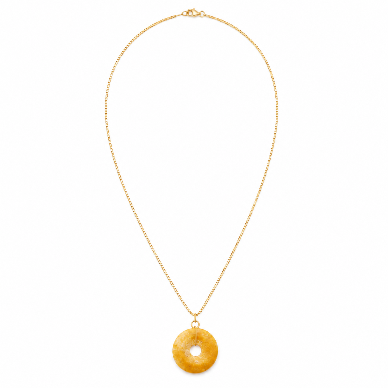 AMBER STONE necklace on gold box chain.png