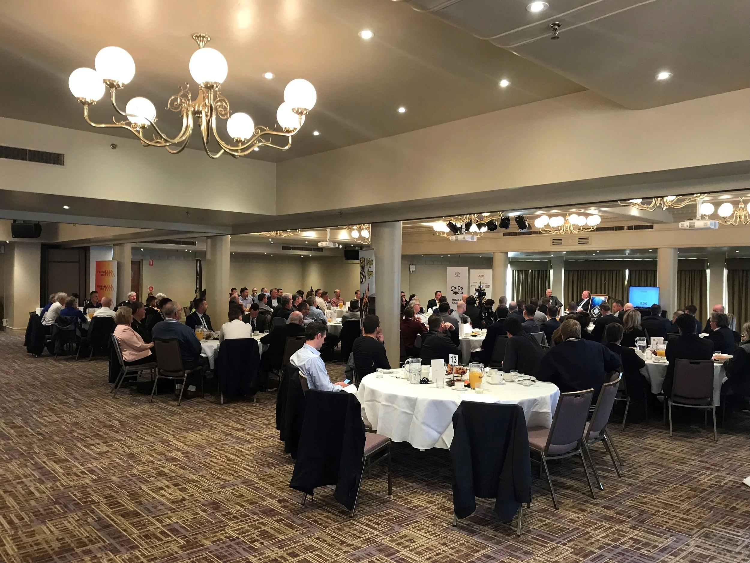 Brett Godfrey UNITED WE STAND brekkie 6SEP.jpg