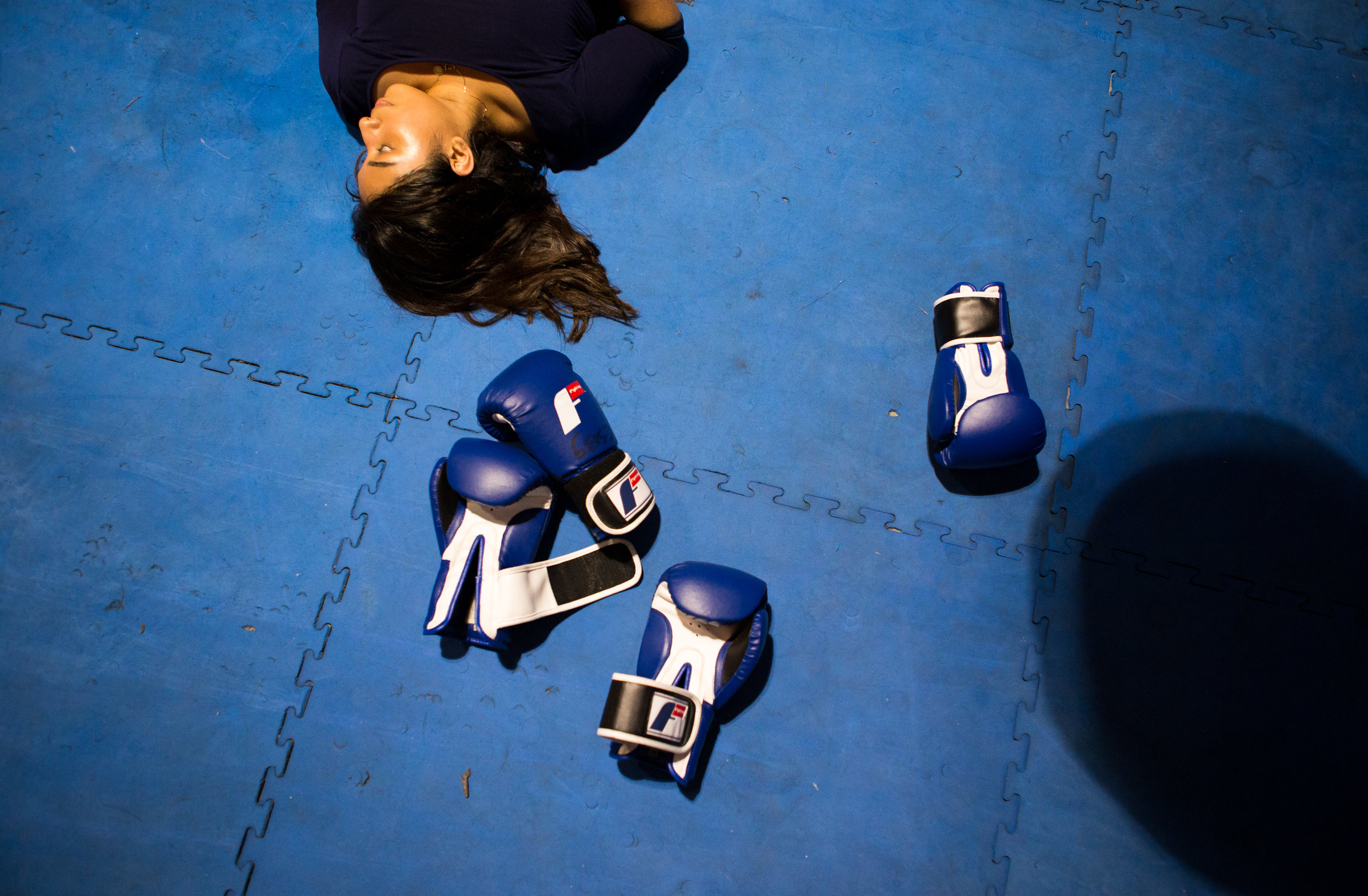 "Boxing makes me feel like I am in control of the world." – Ita, 17