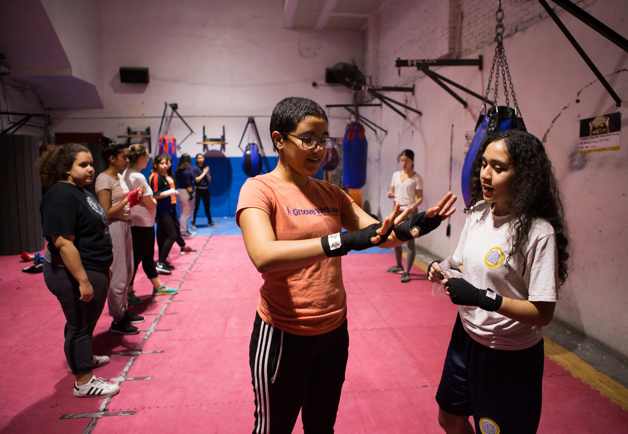 "When I think of She Fights, I think of being able to do something that's typically looked down on for a female, and that I'm just as good and even better than boys." – Shirley, 18