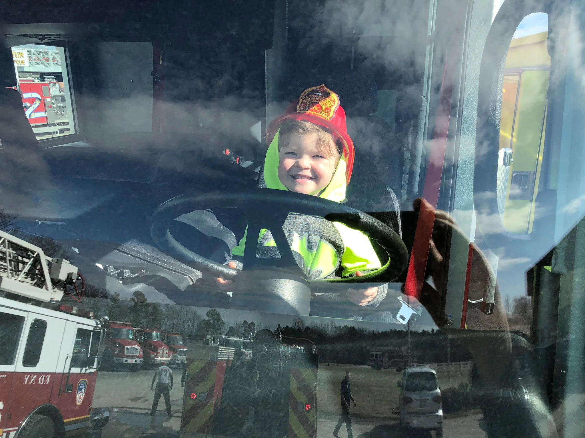 Boys and Fire trucks