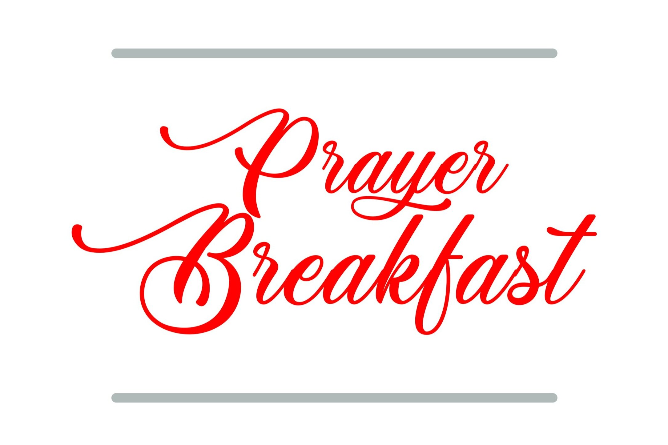 A Prayer Breakfast