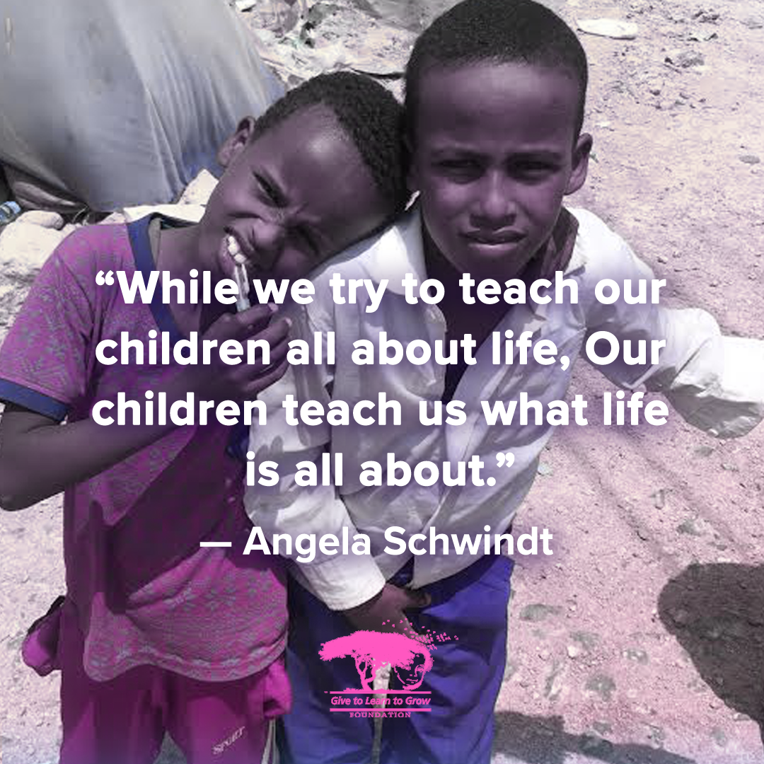 Our children teach us what life is all about