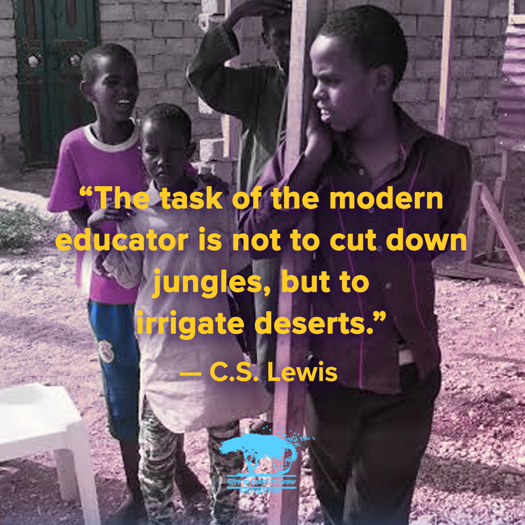 Our task if we choose to accept it: Educate